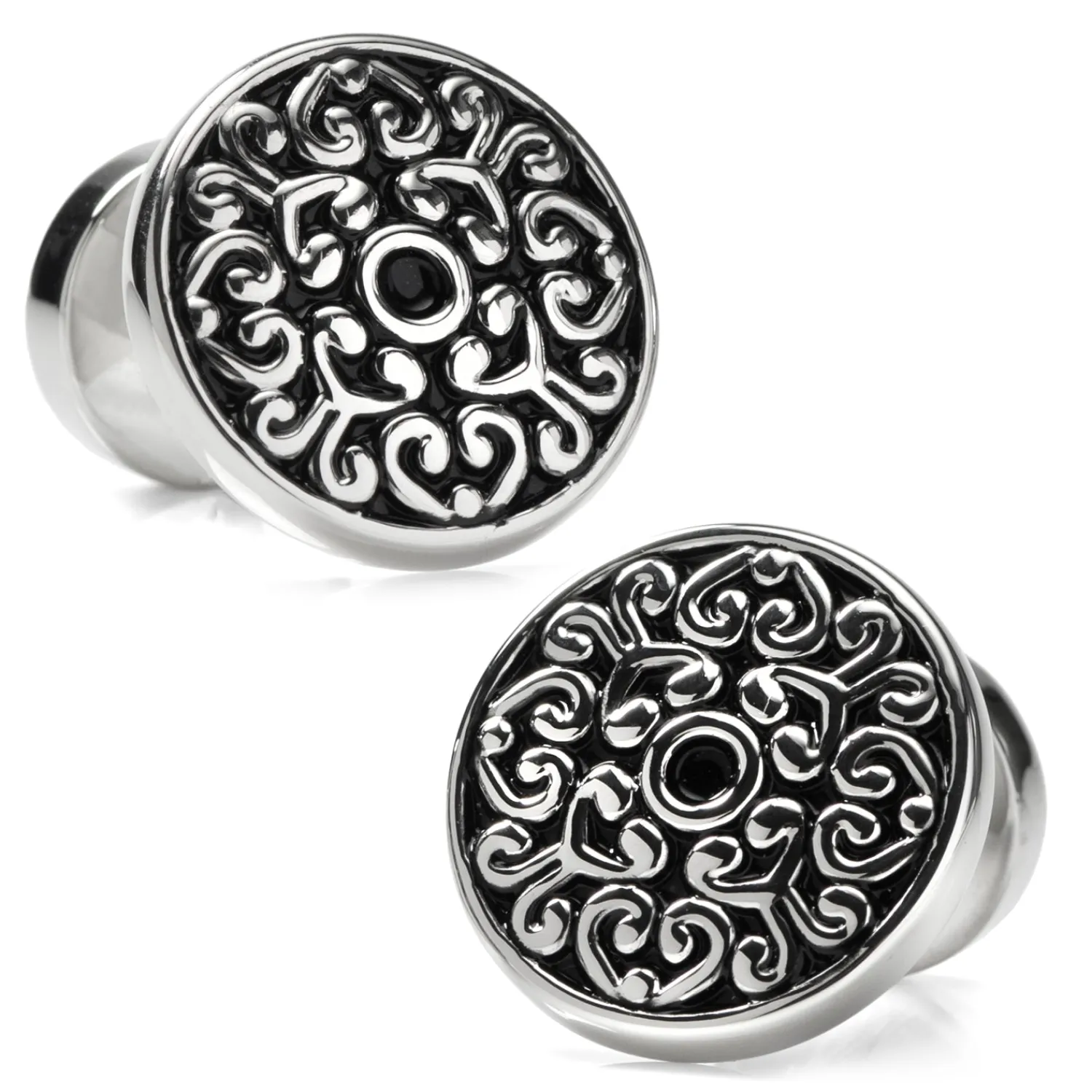 Sale Antique Filigree Round Cufflinks Luxury Cufflinks | Hobbies & Interests Cufflinks