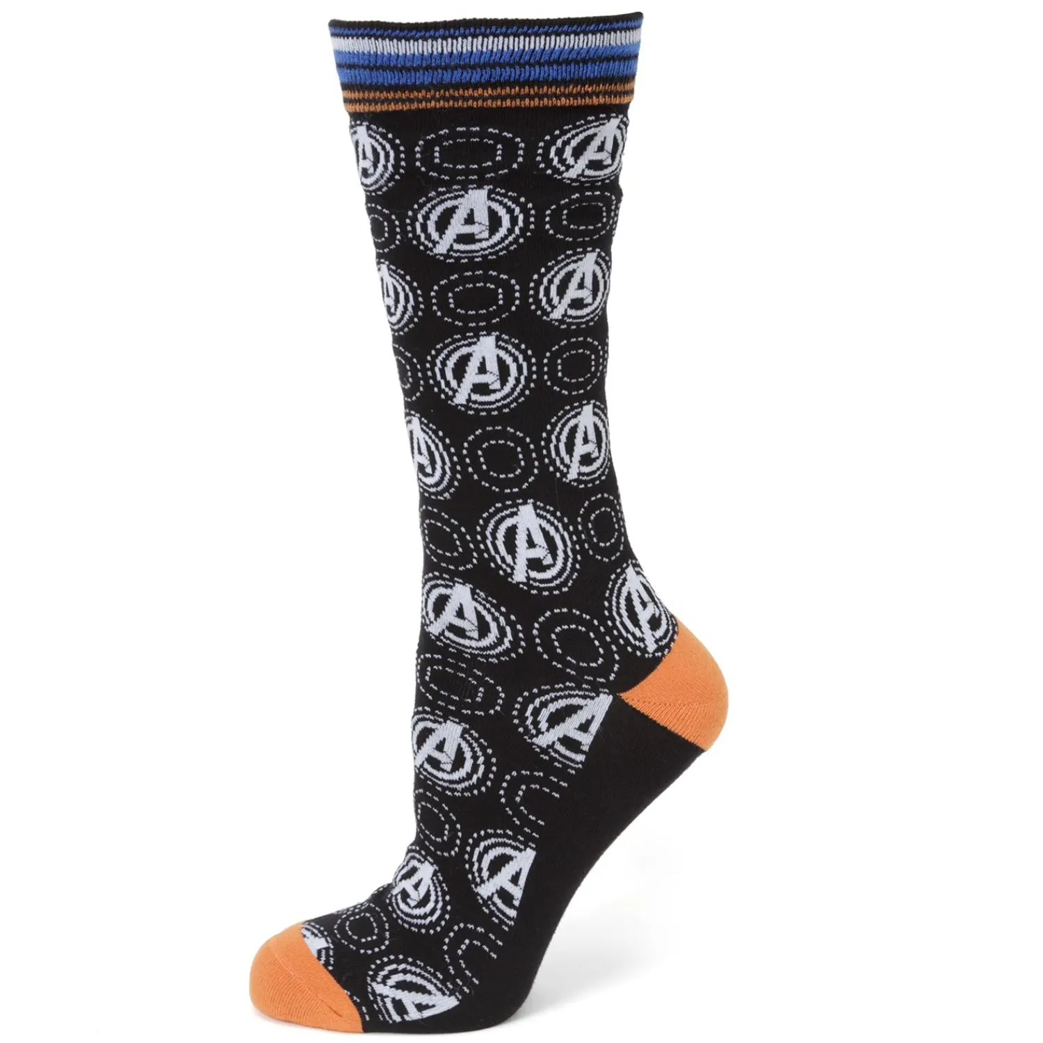Cheap Avengers Black Multicolored Gift Set Socks