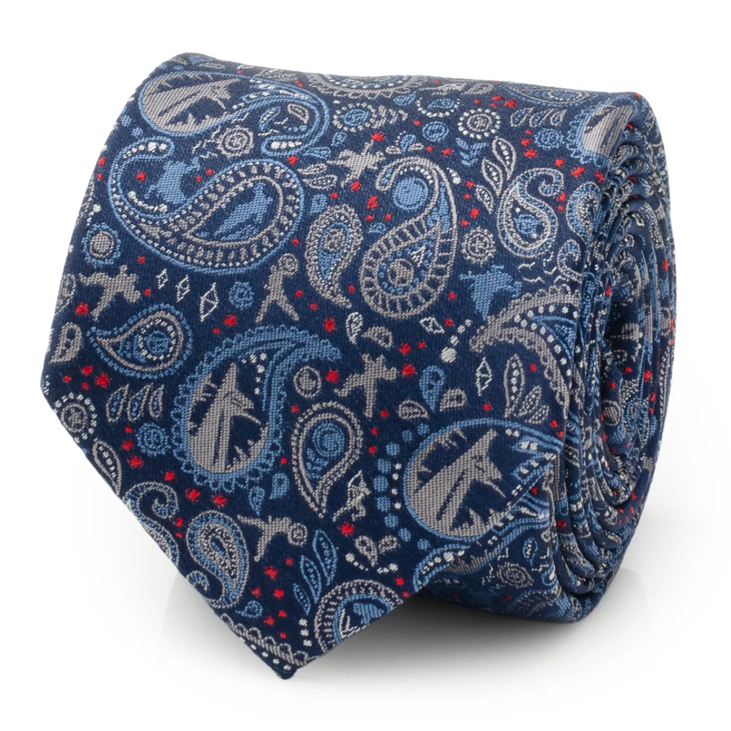 Discount Avengers Blue Multi Paisley Men's Tie Marvel Ties