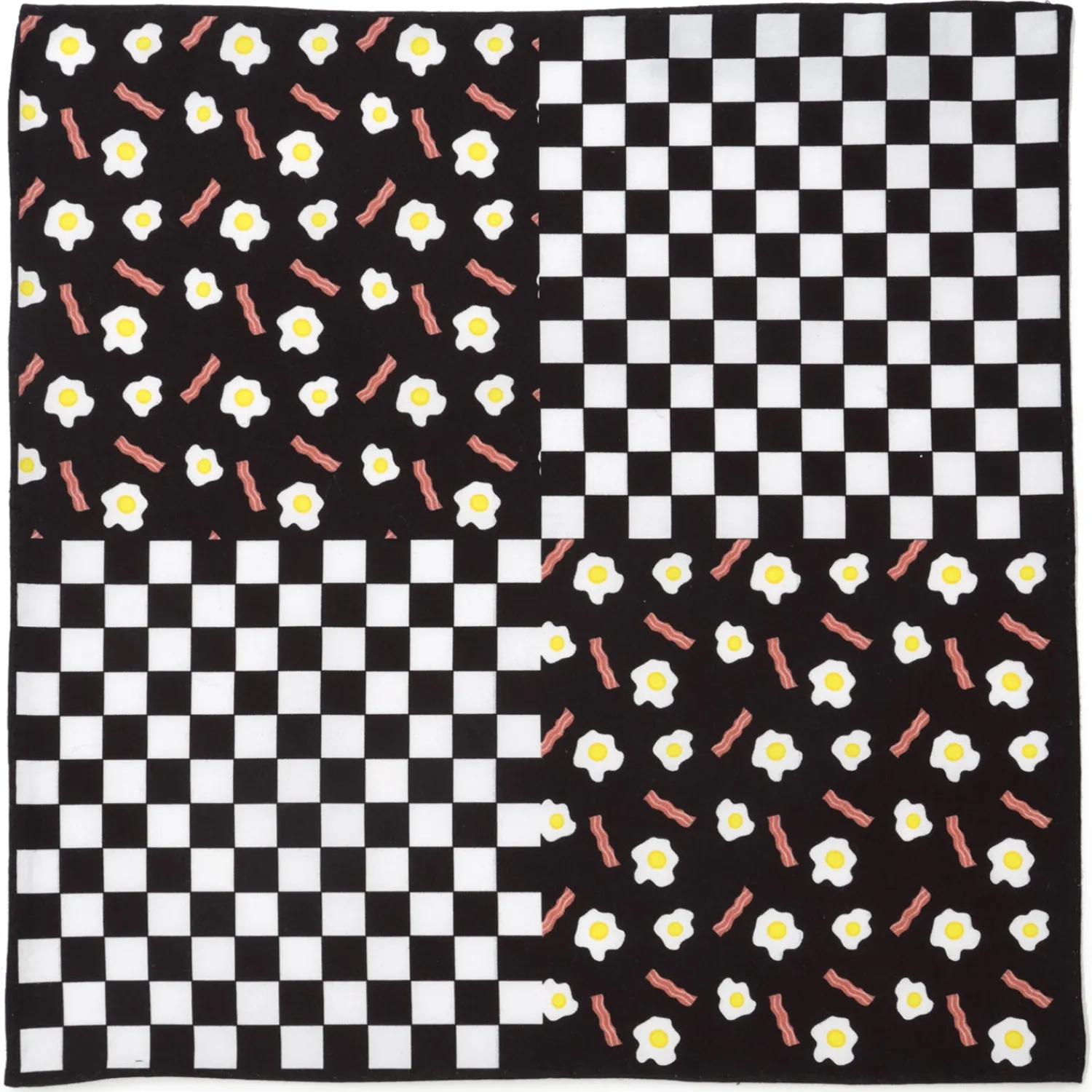 New Bacon Eggs Pocket Square Pocket Squares | Hobbies & Interests Cufflinks