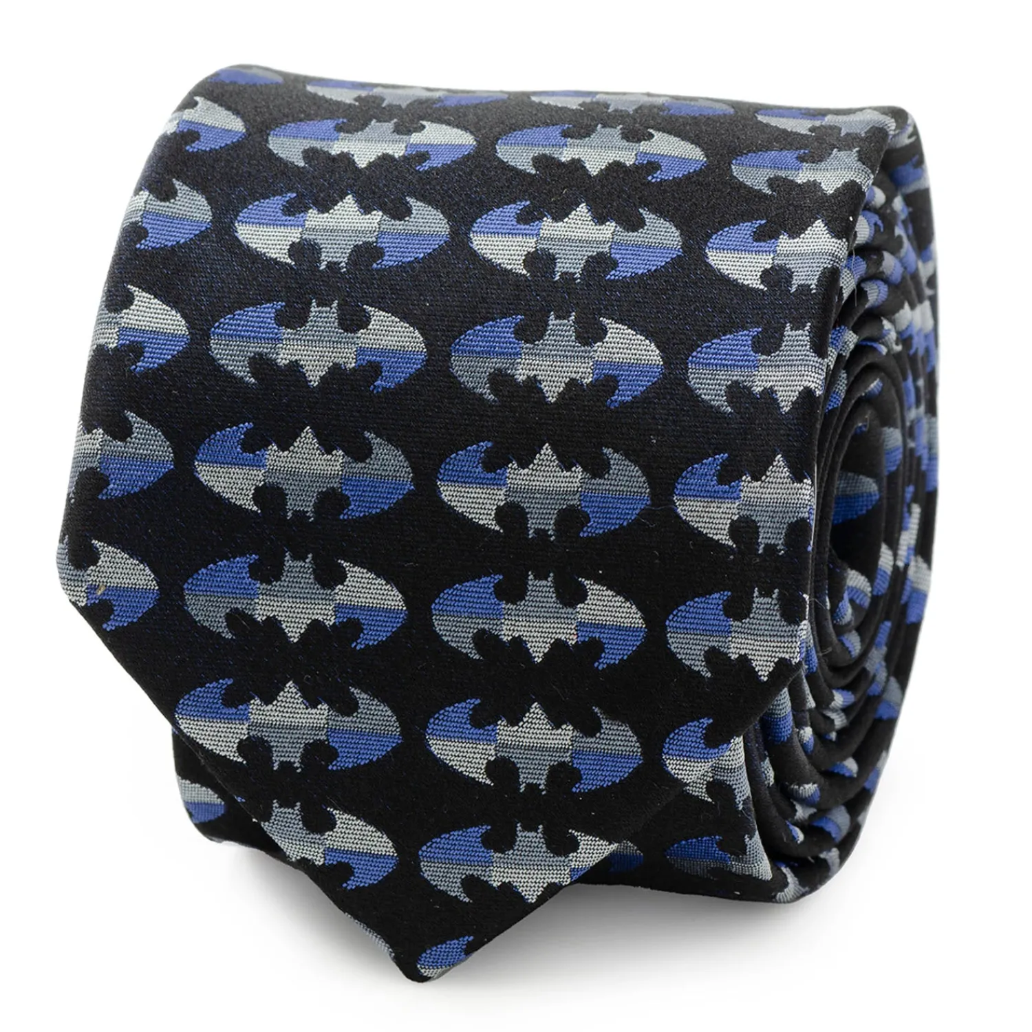 Best Batman Blue Blocked Black Men's Tie Dc Comics Ties