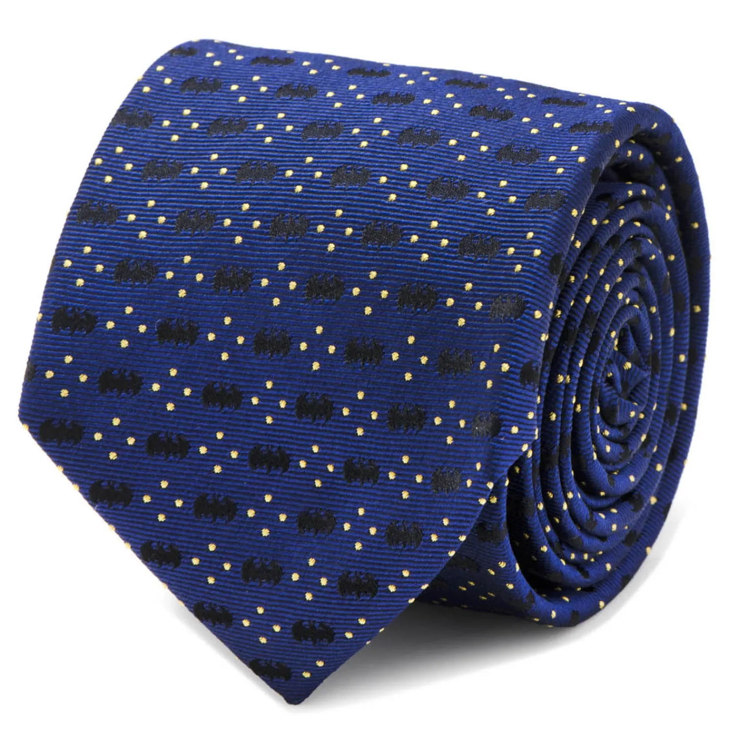 Online Batman Icon Diamond Dot Navy Mens Tie Dc Comics Ties