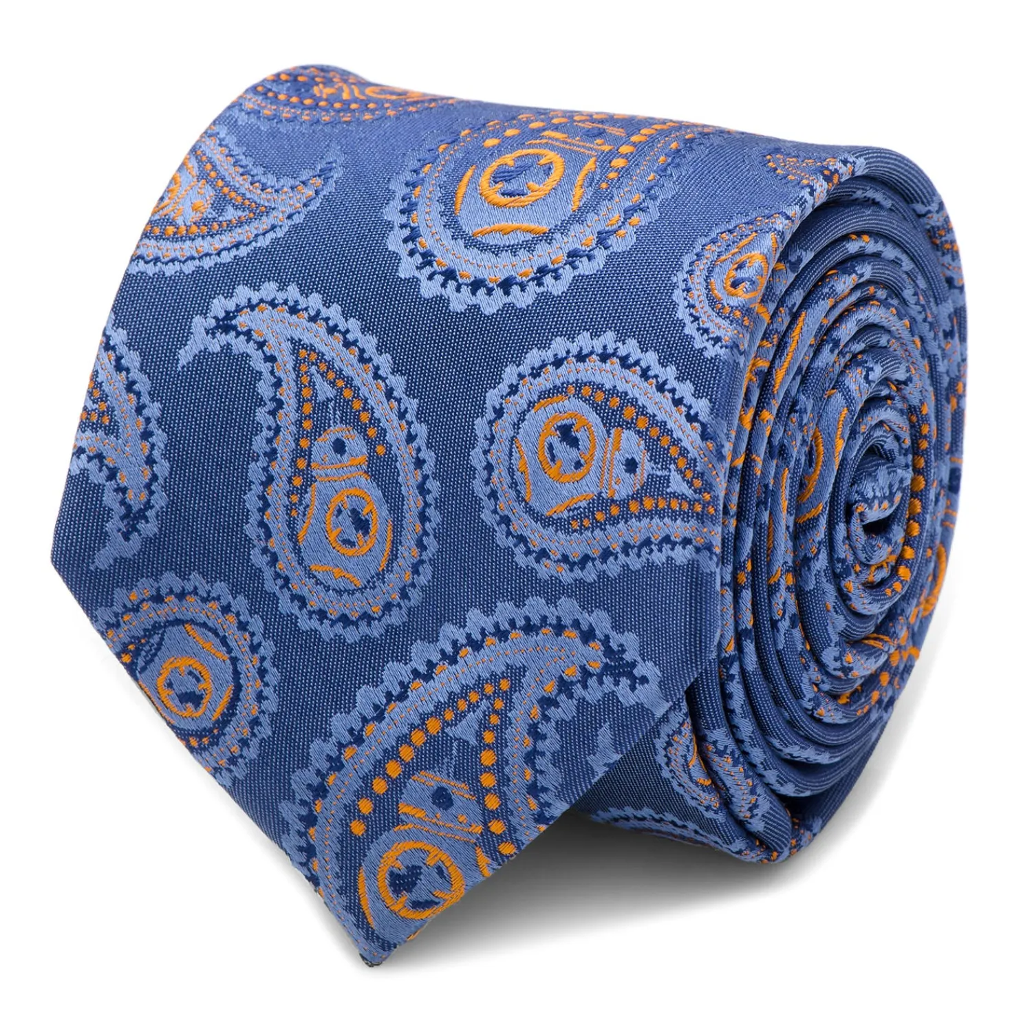 Store BB-8 Blue Paisley Tie Star Wars Ties