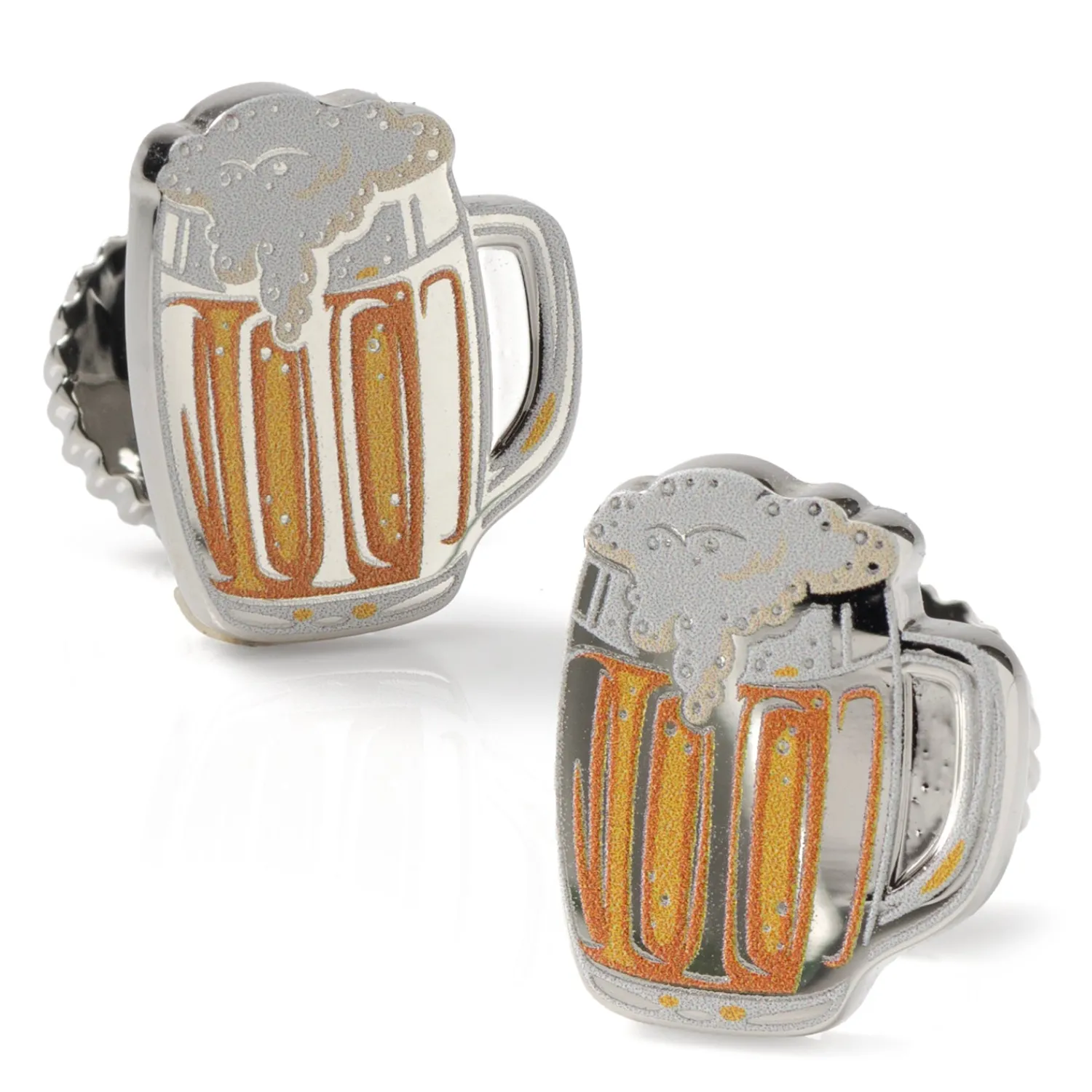 Outlet Beer Hidden Message Silver Cufflinks Luxury Cufflinks | Hobbies & Interests Cufflinks