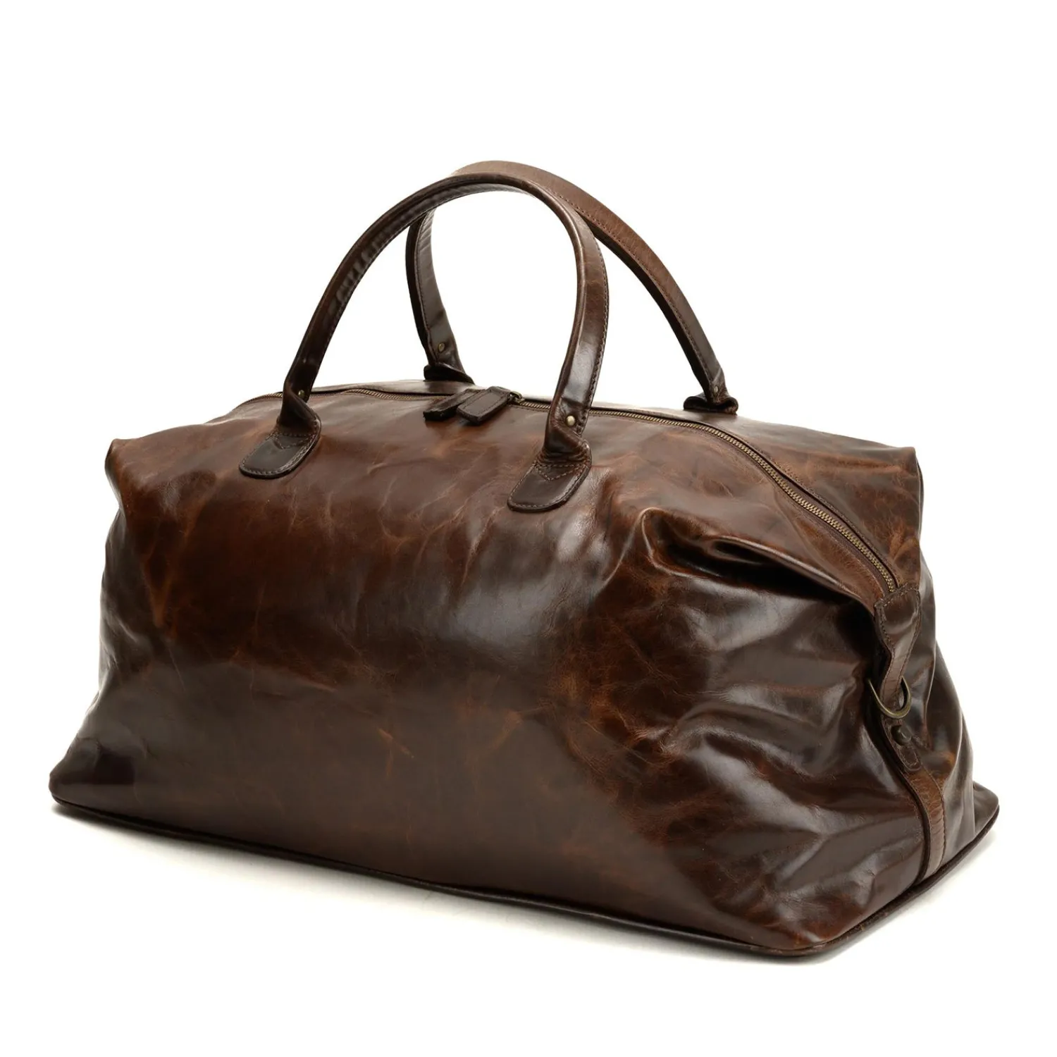 Shop Benedict Weekend Bag in Brompton Brown Leather Goods | Briefs Bags And Totes