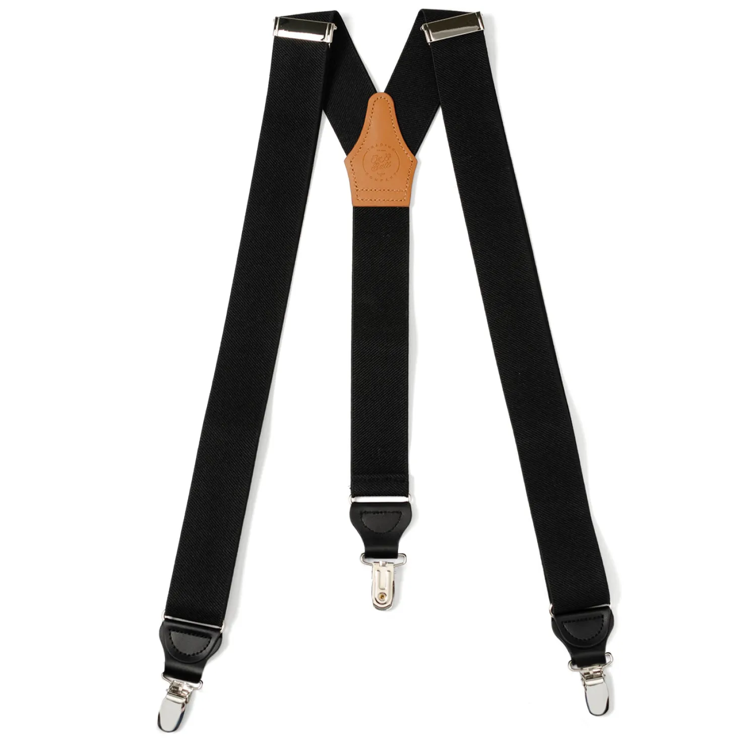 Fashion Black Clip Suspenders Suspenders | Leather Goods