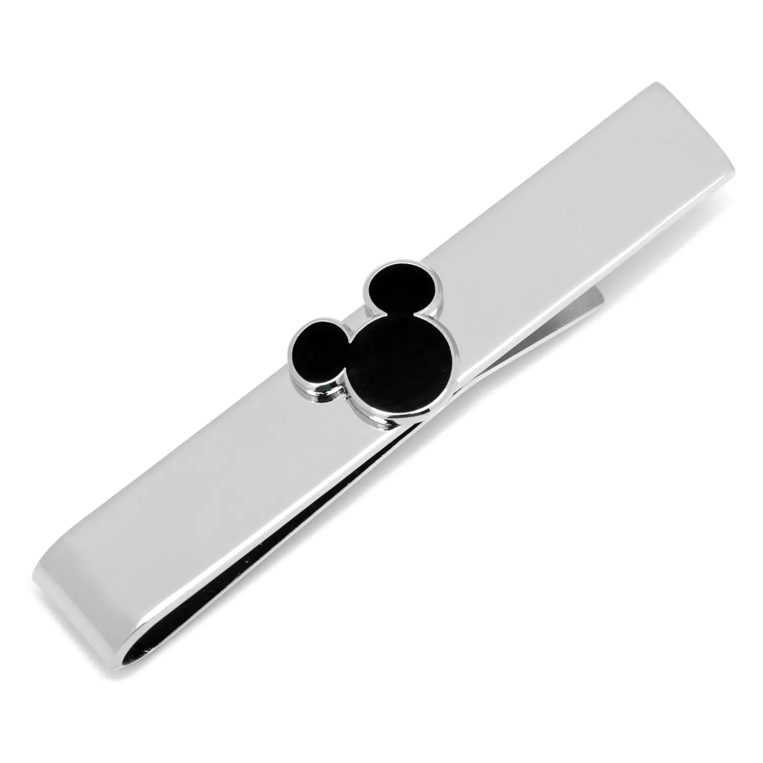 Fashion Black Mickey Mouse Silhouette Tie Bar Movies & Characters Tie Bars