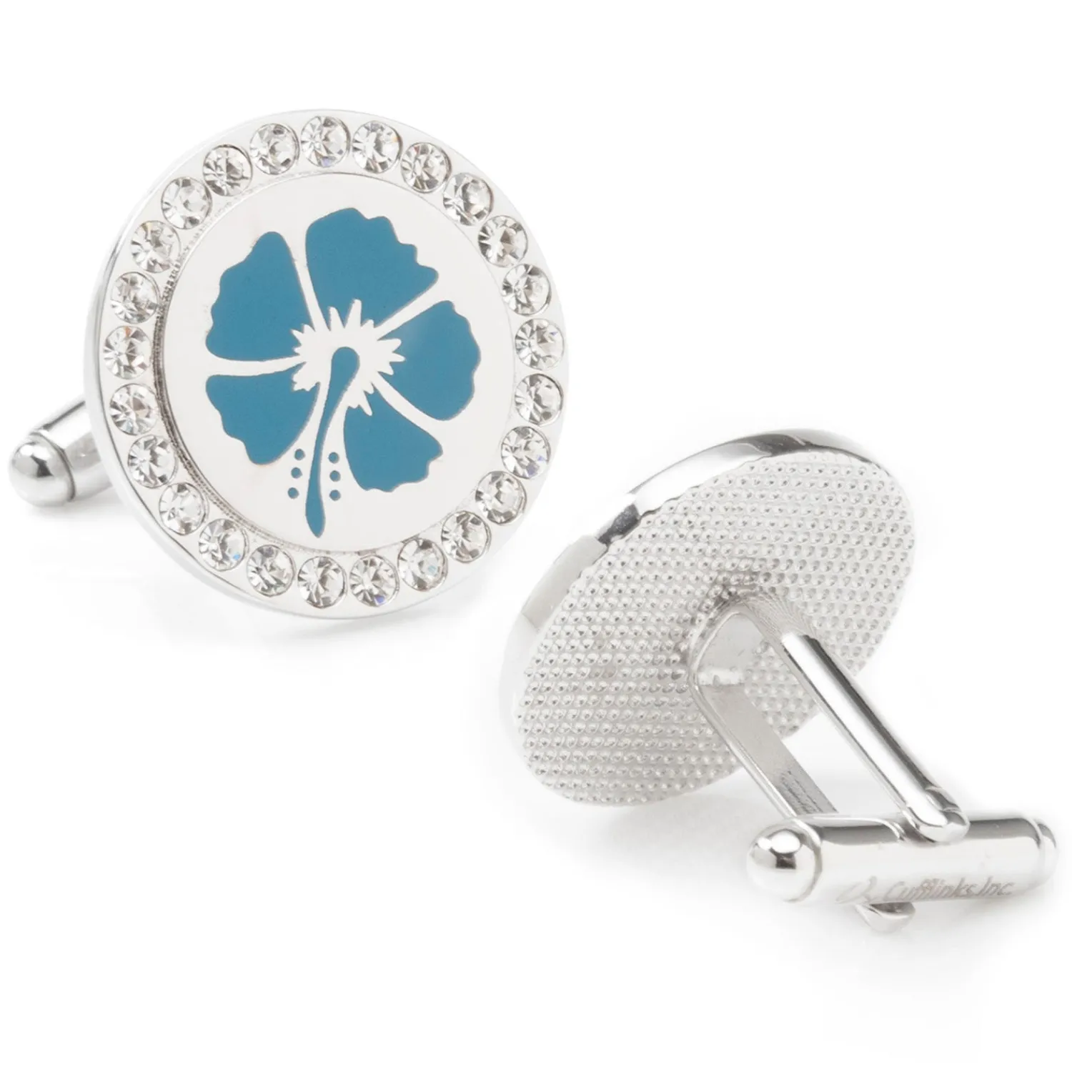 New Blue Flower Cufflinks Luxury Cufflinks | Hobbies & Interests Cufflinks