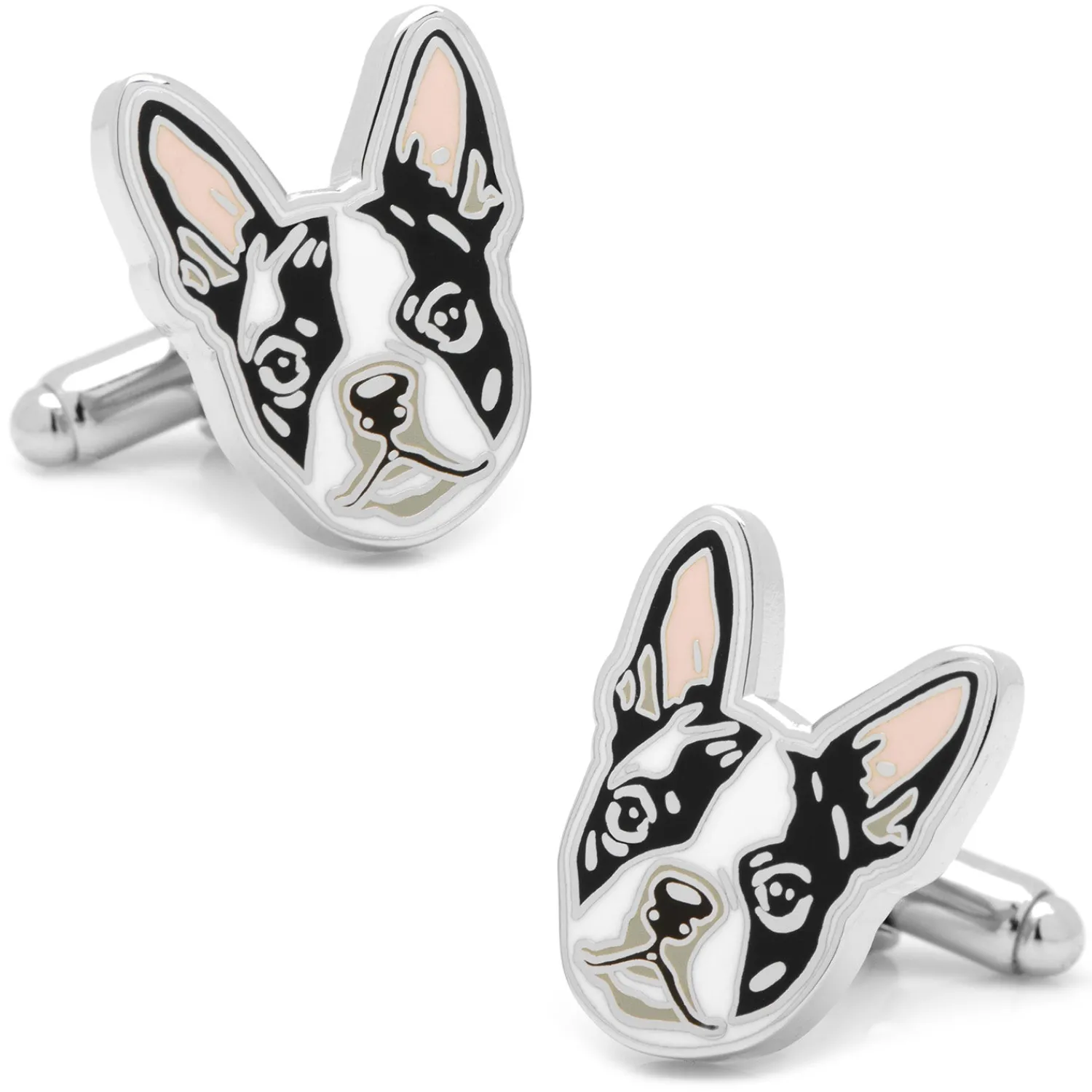 Fashion Boston Terrier Cufflinks Luxury Cufflinks | Hobbies & Interests Cufflinks