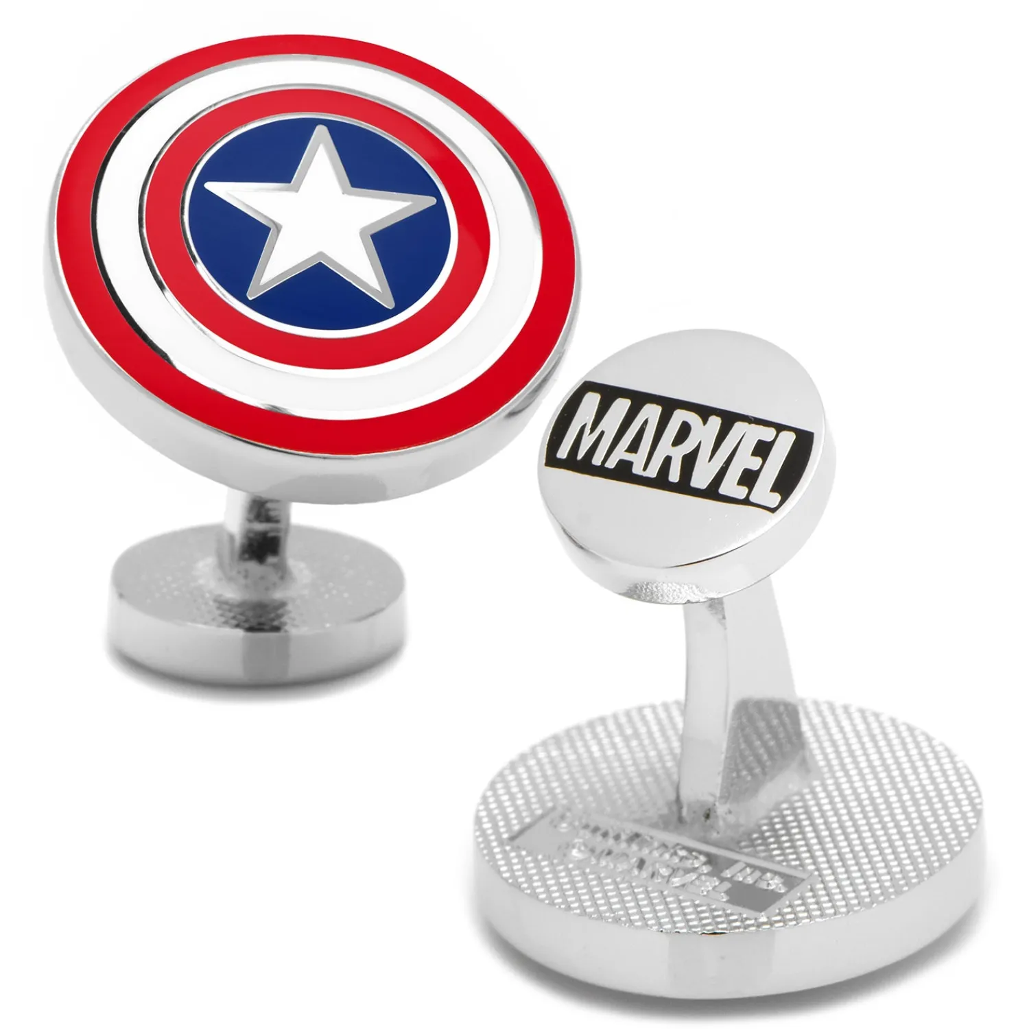 Best Sale Captain America Shield Cufflinks Luxury Cufflinks | Movies & Characters Cufflinks