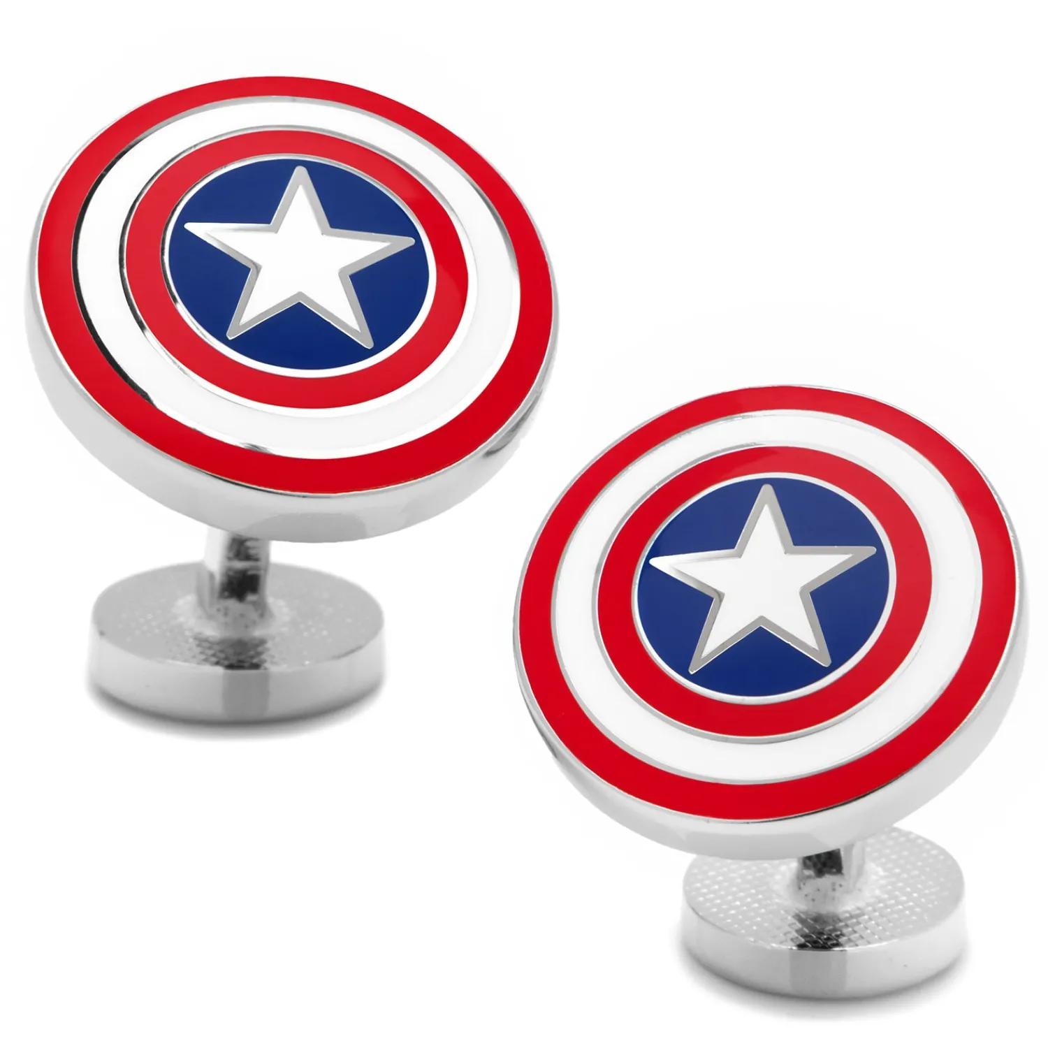 Best Sale Captain America Shield Cufflinks Luxury Cufflinks | Movies & Characters Cufflinks