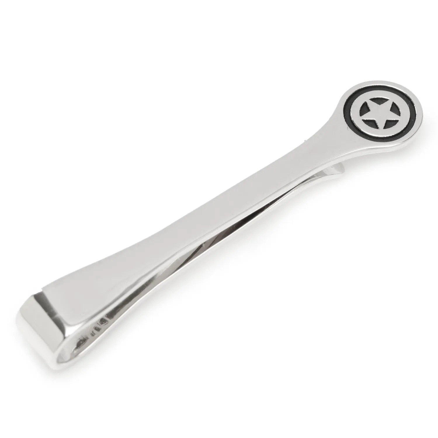 Store Captain America Sterling Silver Tie Bar Movies & Characters Tie Bars