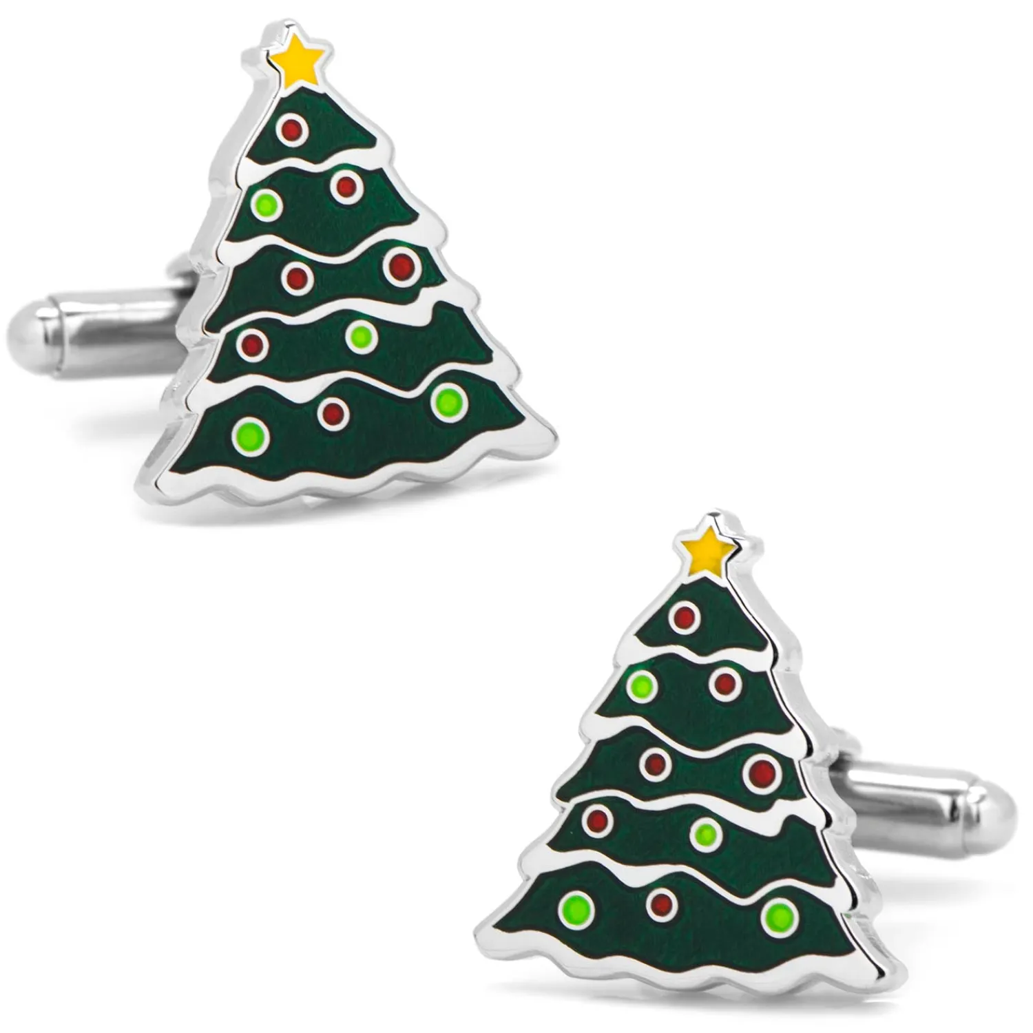 Fashion Christmas Tree Cufflinks Luxury Cufflinks | Hobbies & Interests Cufflinks