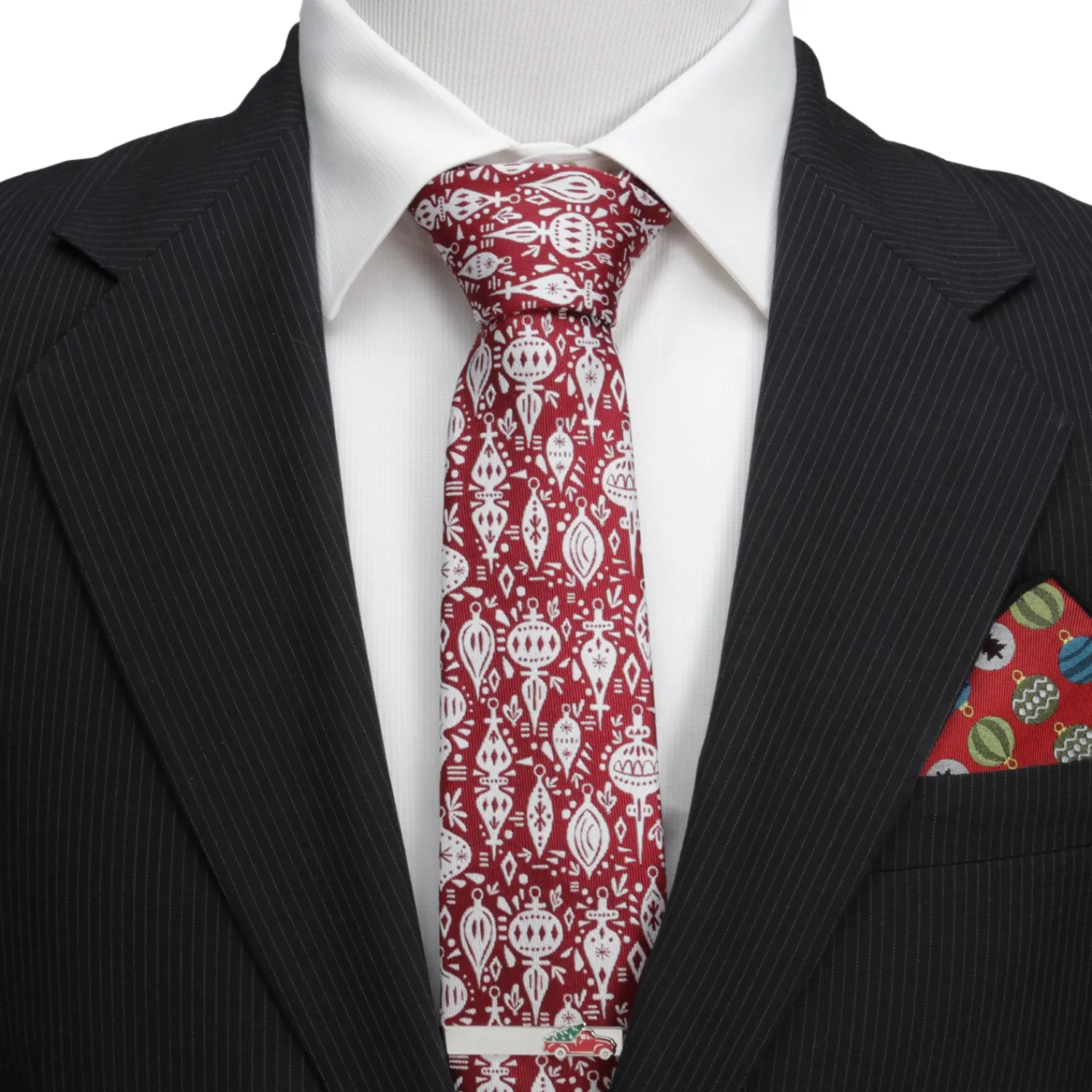 Fashion Christmas Wrap Red Men's Tie Classic Ties | Hobbies & Interests Cufflinks