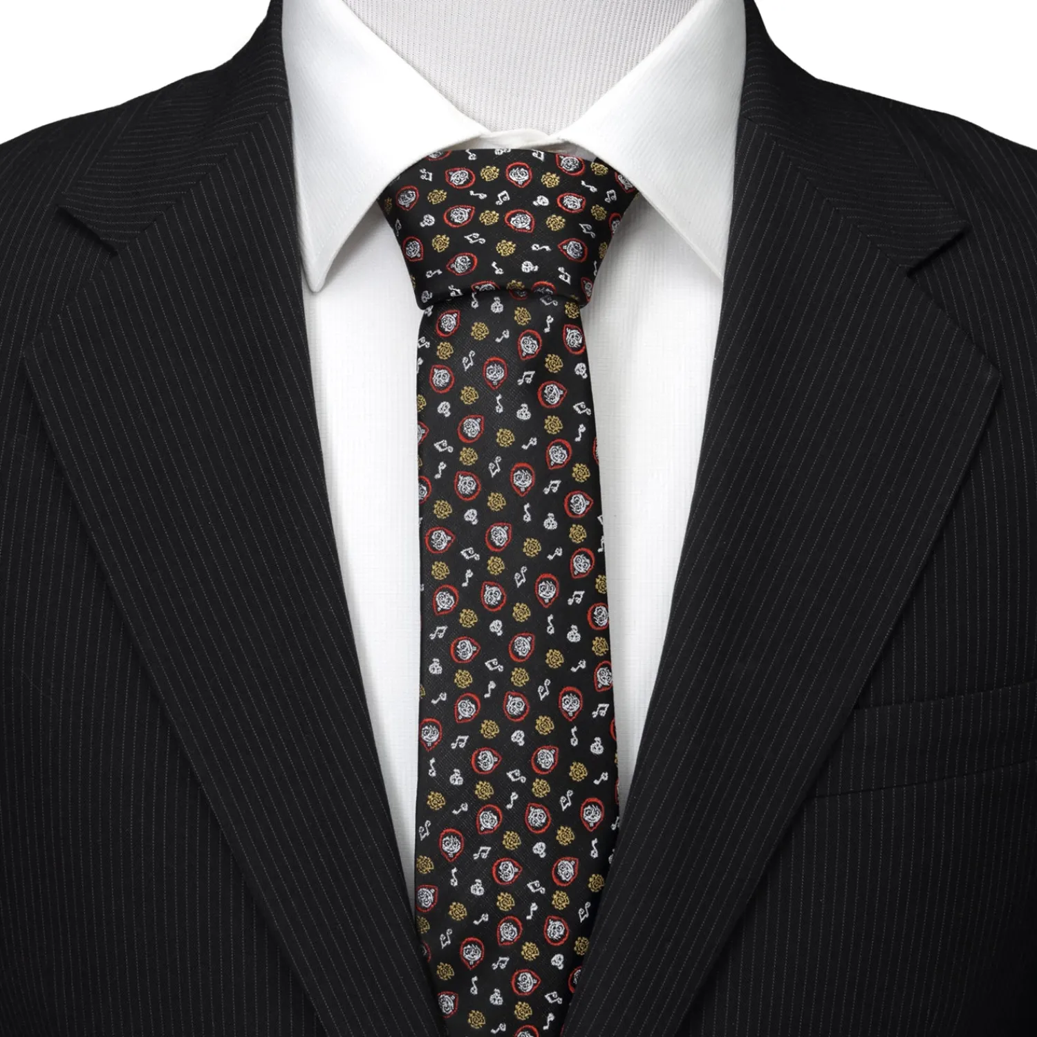 Online Coco Black Men's Tie Disney Ties