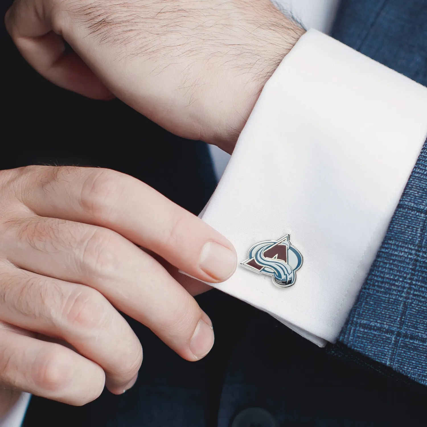 Sale Colorado Avalanche Cufflinks Luxury Cufflinks | Sports Cufflinks