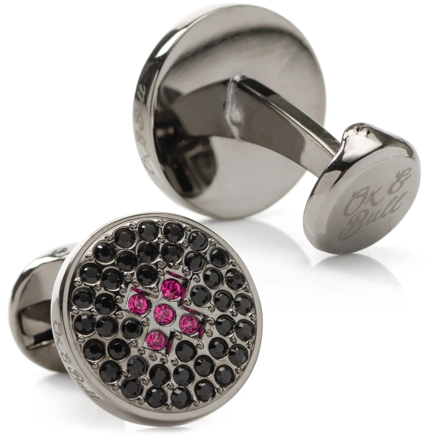 Cheap Crystal Button Pave Cufflinks Luxury Cufflinks | Designer Cufflinks