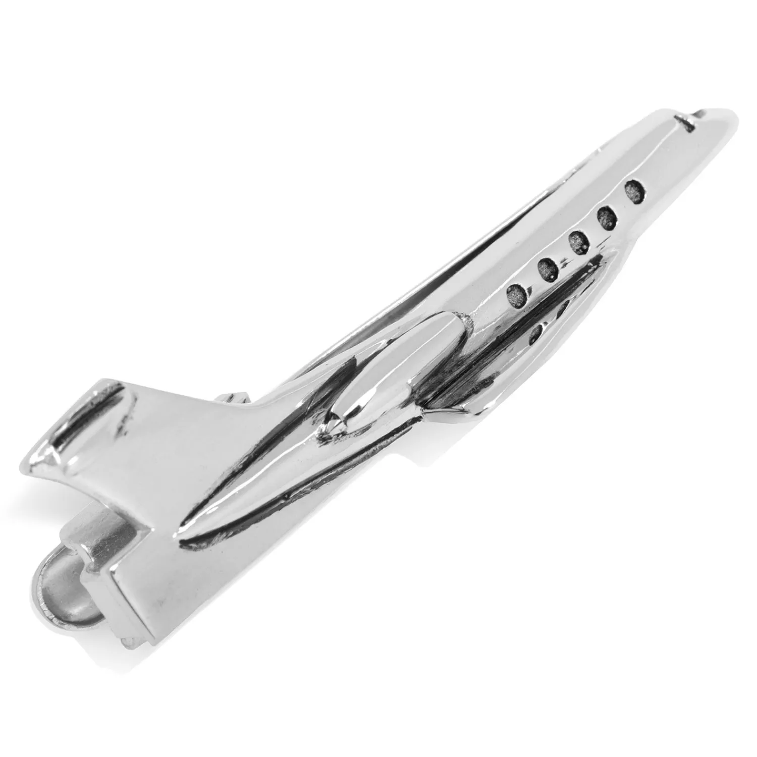 Best Sale 3D Airplane Tie Clip Hobbies & Interests Tie Bars | Classic Tie Bars