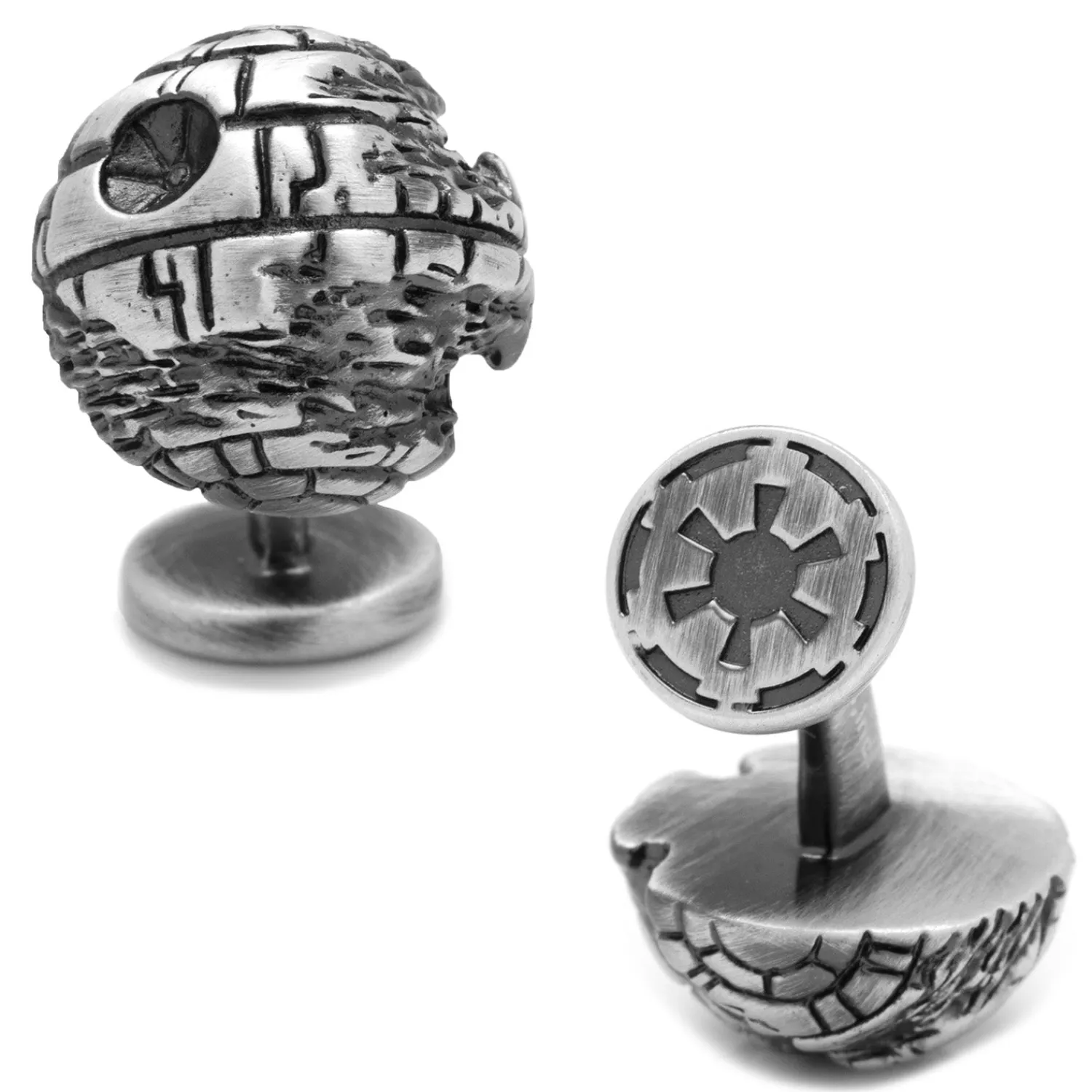 Flash Sale 3D Death Star II Cufflinks Luxury Cufflinks | Movies & Characters Cufflinks