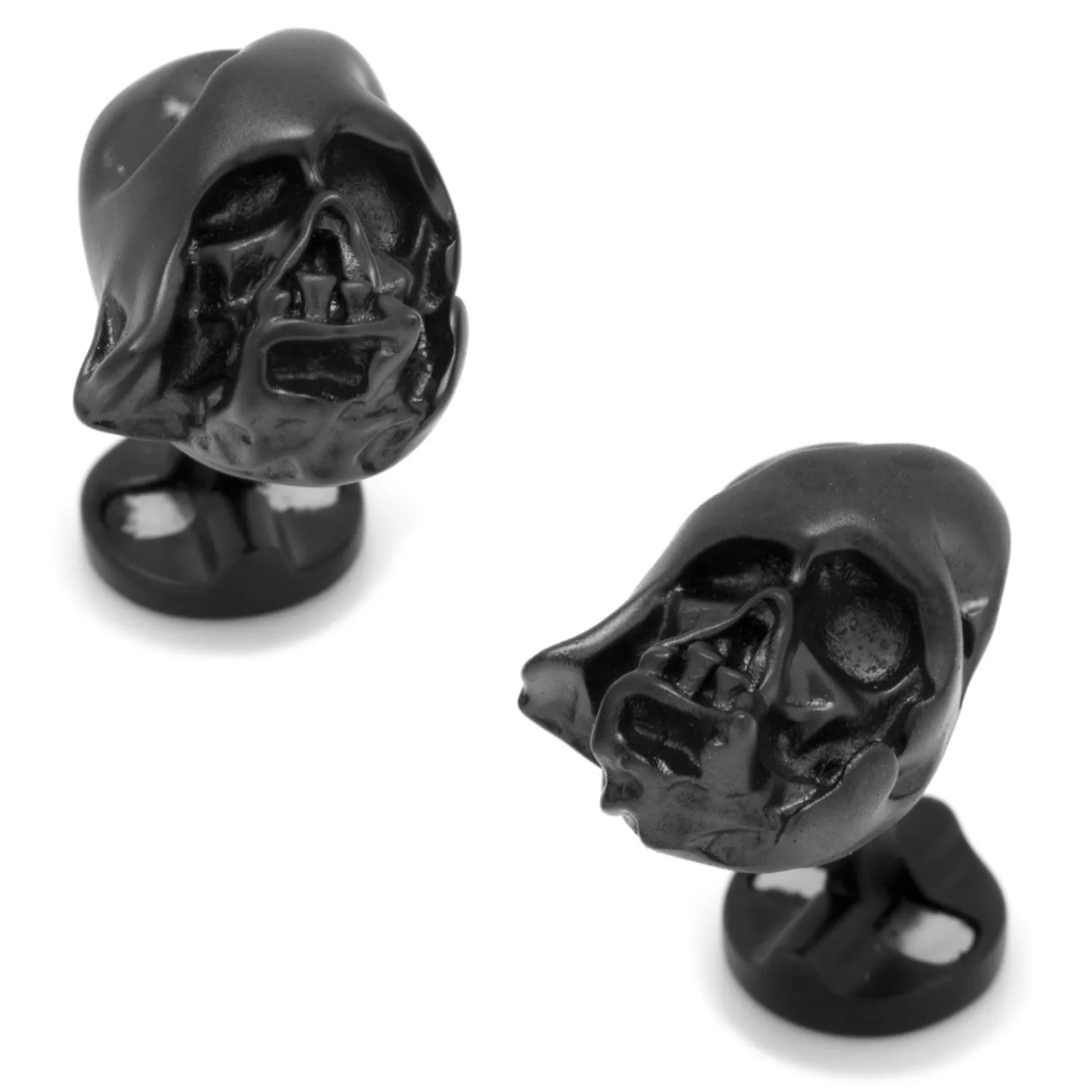 Store 3D Melted Darth Vader Helmet Cufflinks Luxury Cufflinks | Movies & Characters Cufflinks