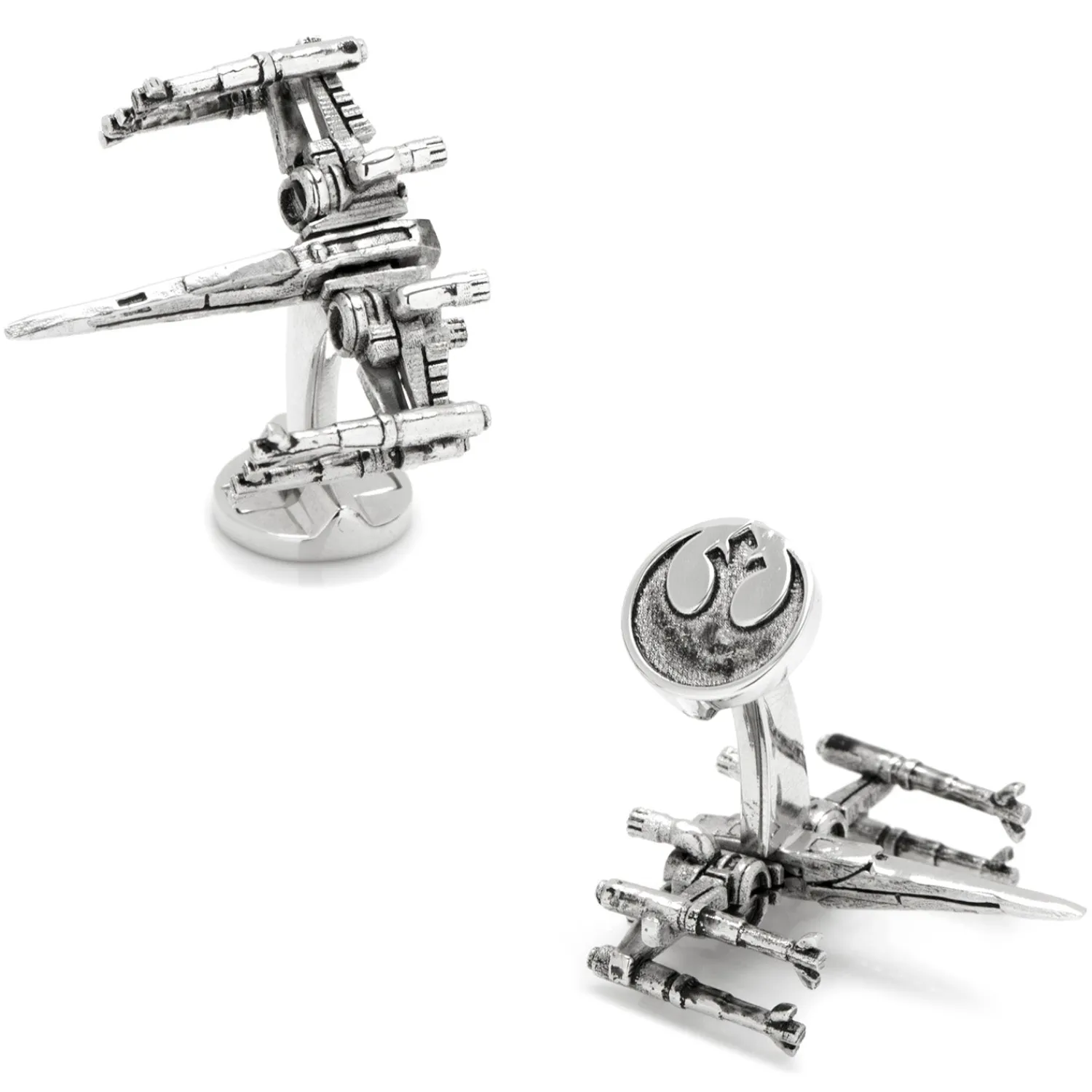 Hot 3D X-Wing Cufflinks Luxury Cufflinks | Movies & Characters Cufflinks