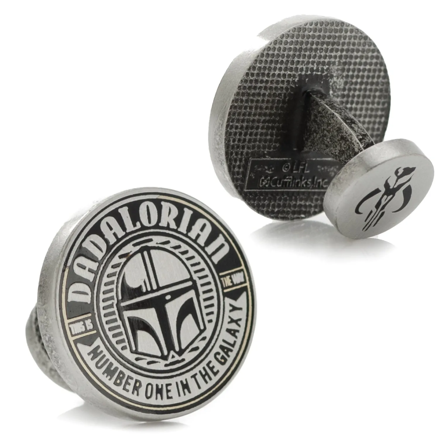 Shop Dadalorian Cufflinks Luxury Cufflinks | Movies & Characters Cufflinks