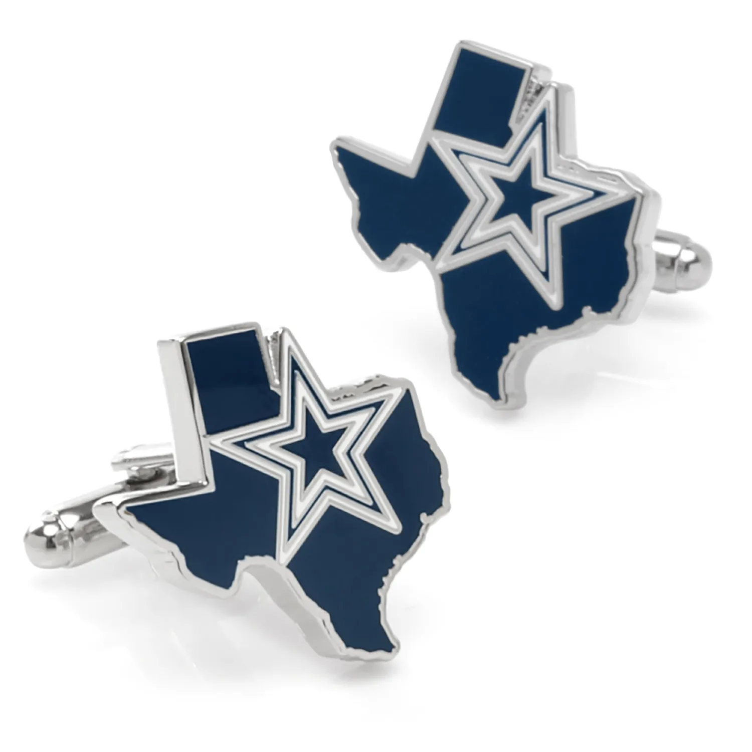 Best Dallas Cowboys State Shaped Cufflinks Luxury Cufflinks | Sports Cufflinks