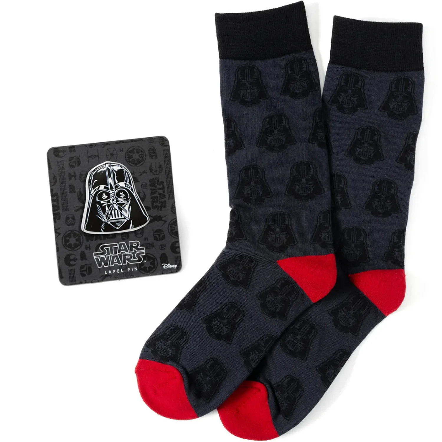 Best Sale Darth Vader Black and Red Gift Set Socks