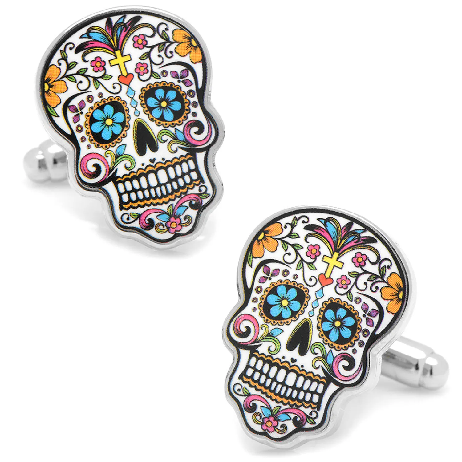 Store Day of the Dead Skull Cufflinks Luxury Cufflinks | Designer Cufflinks