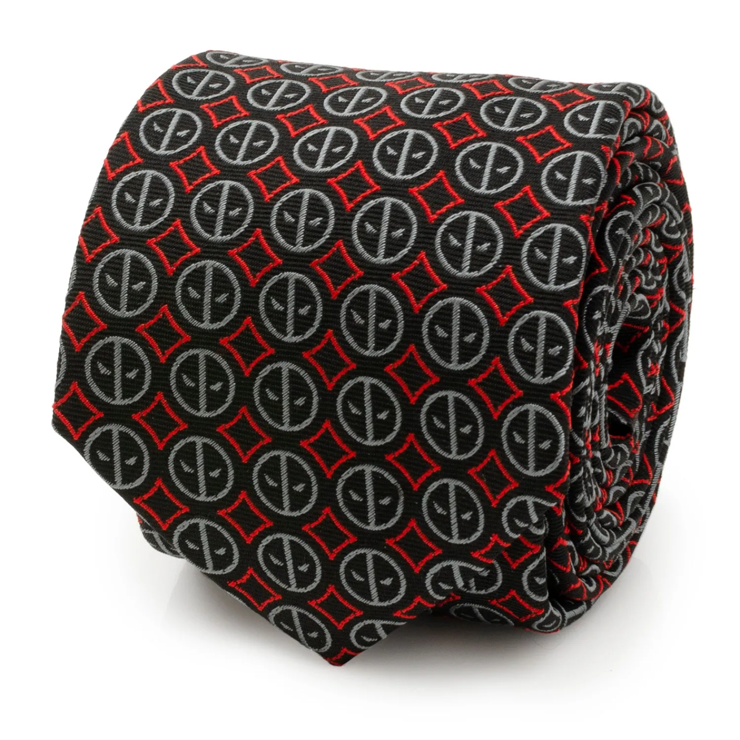 Hot Deadpool Black Men's Tie Marvel Ties