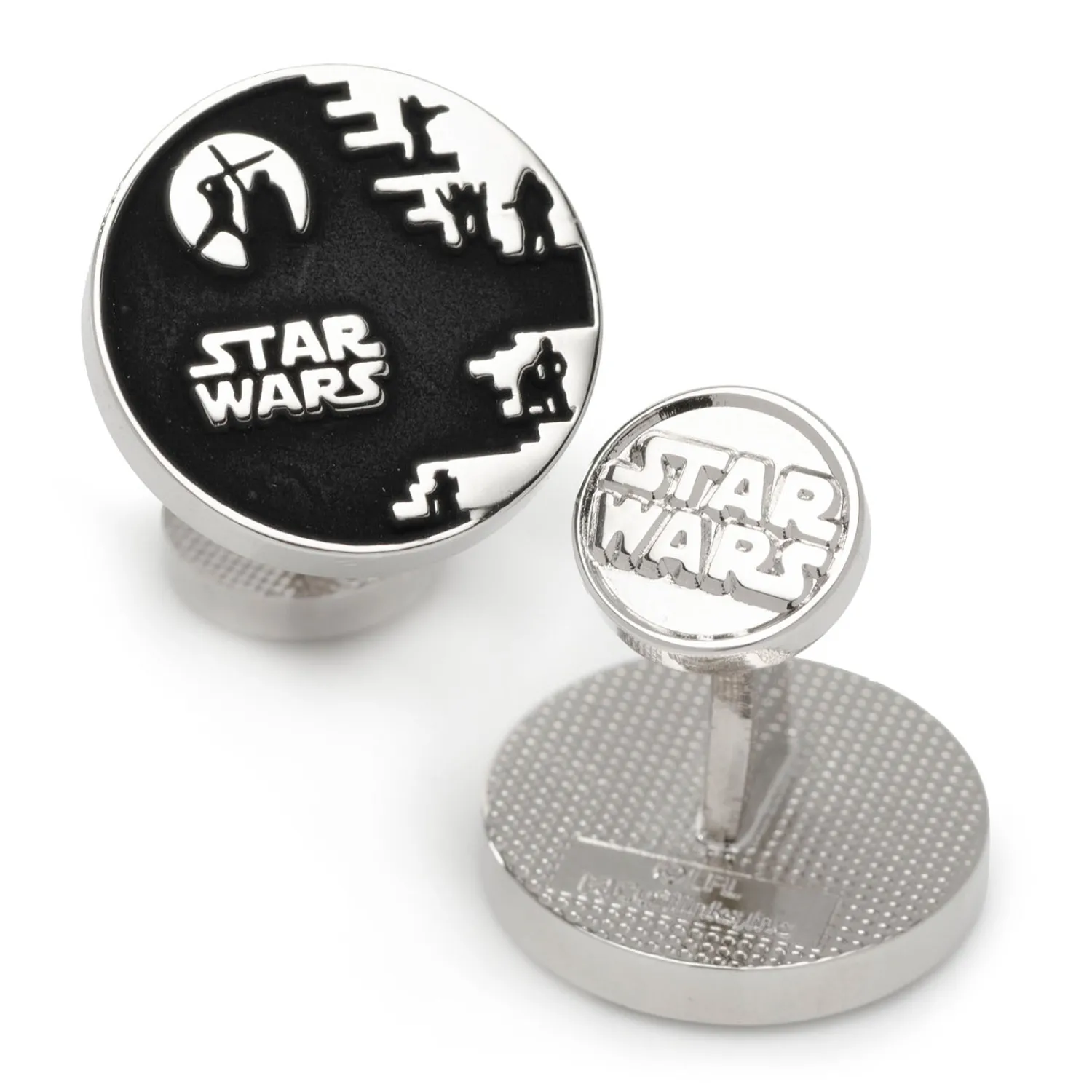 Shop Death Star Icon Cufflinks Luxury Cufflinks | Movies & Characters Cufflinks