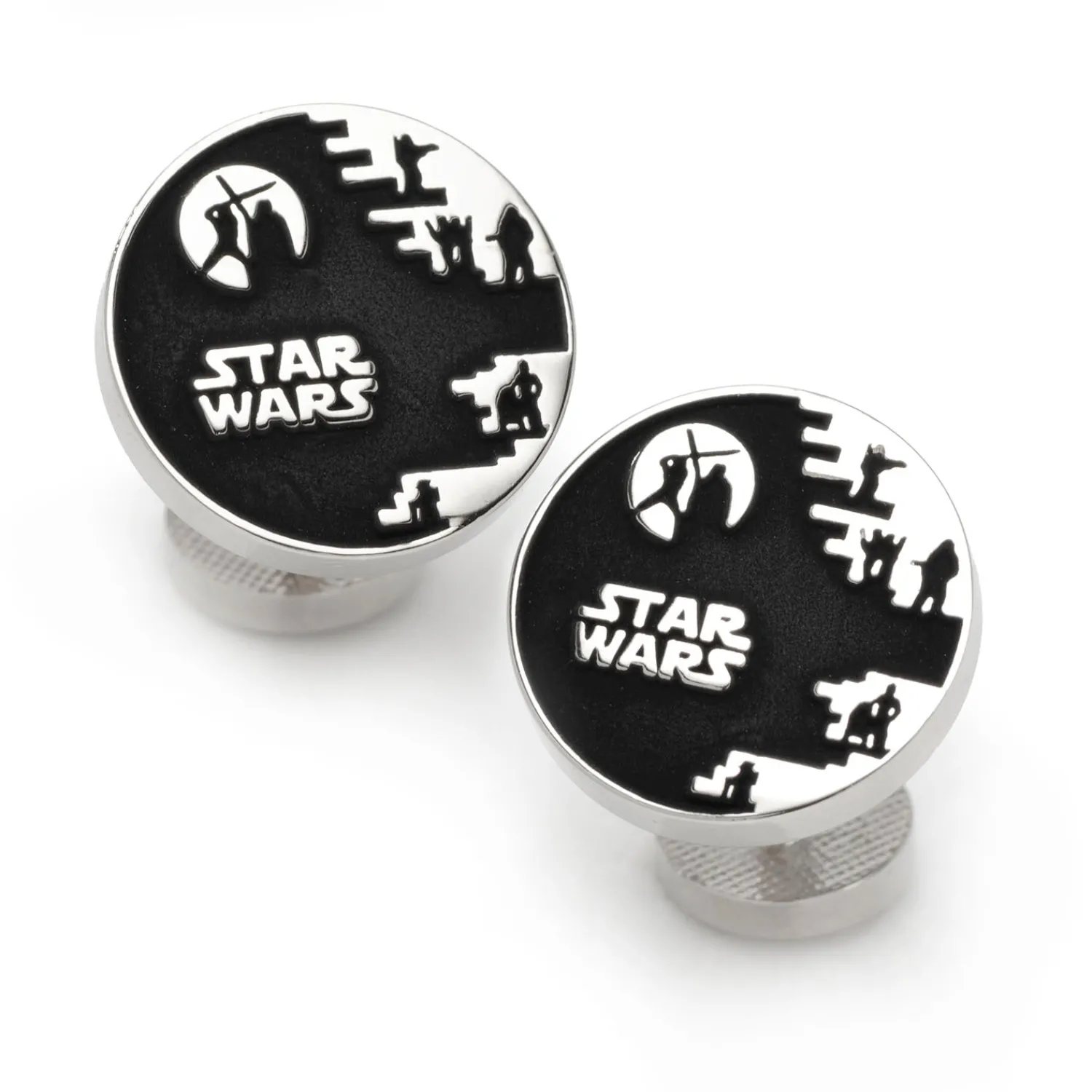 Shop Death Star Icon Cufflinks Luxury Cufflinks | Movies & Characters Cufflinks