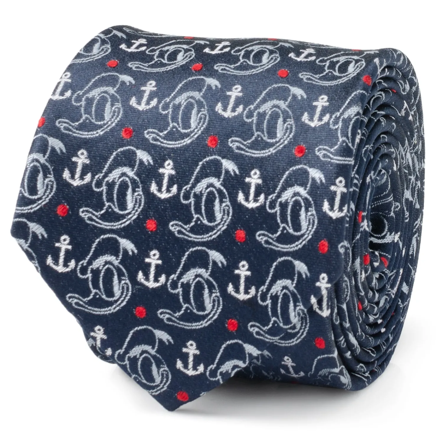 Online Donald Duck Anchor Navy Blue Men's Tie Disney Ties