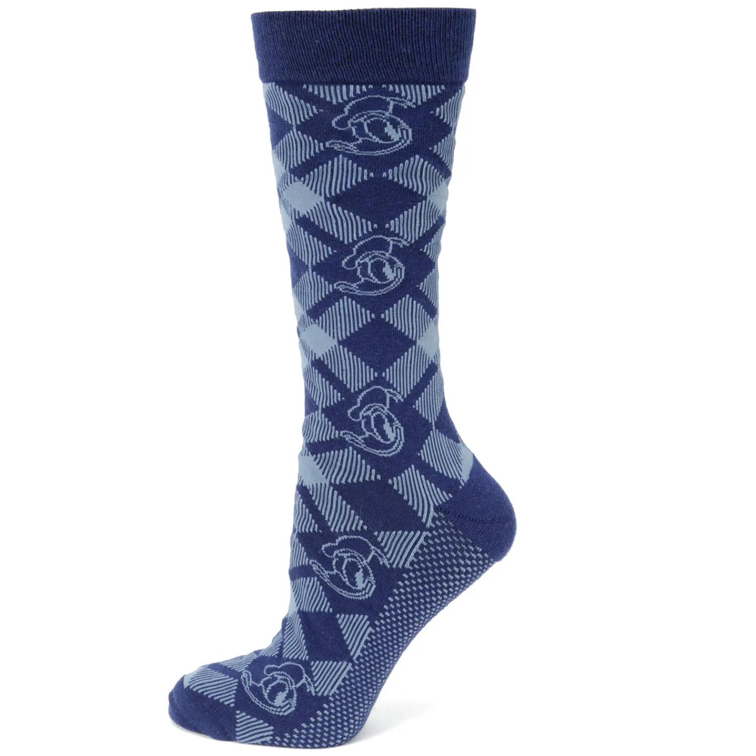 Best Donald Plaid Sock and Mickey Blue Lapel Pin Gift Set Socks