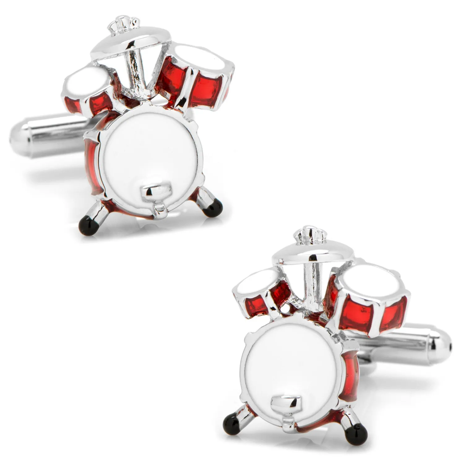 Best Sale Drum Set Cufflinks Luxury Cufflinks | Hobbies & Interests Cufflinks