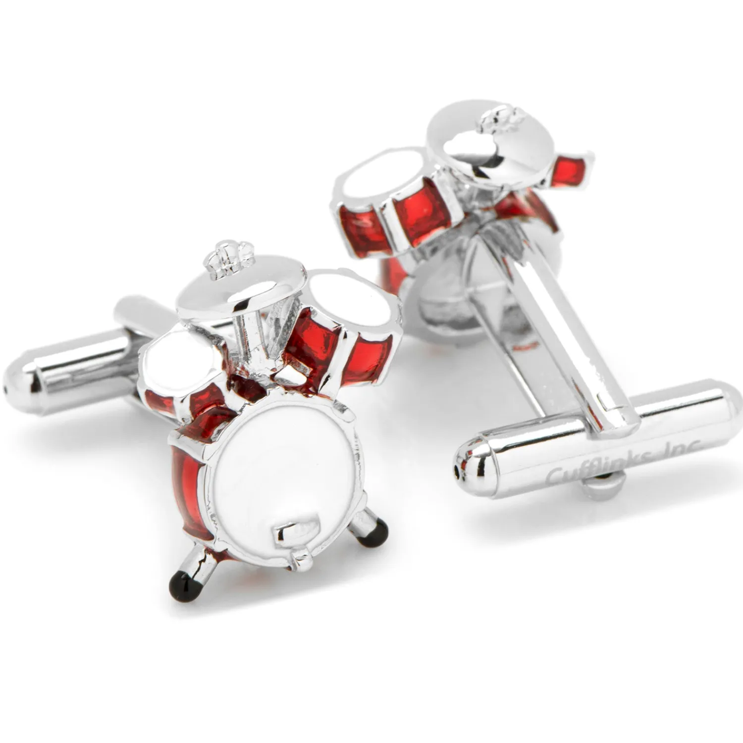 Best Sale Drum Set Cufflinks Luxury Cufflinks | Hobbies & Interests Cufflinks