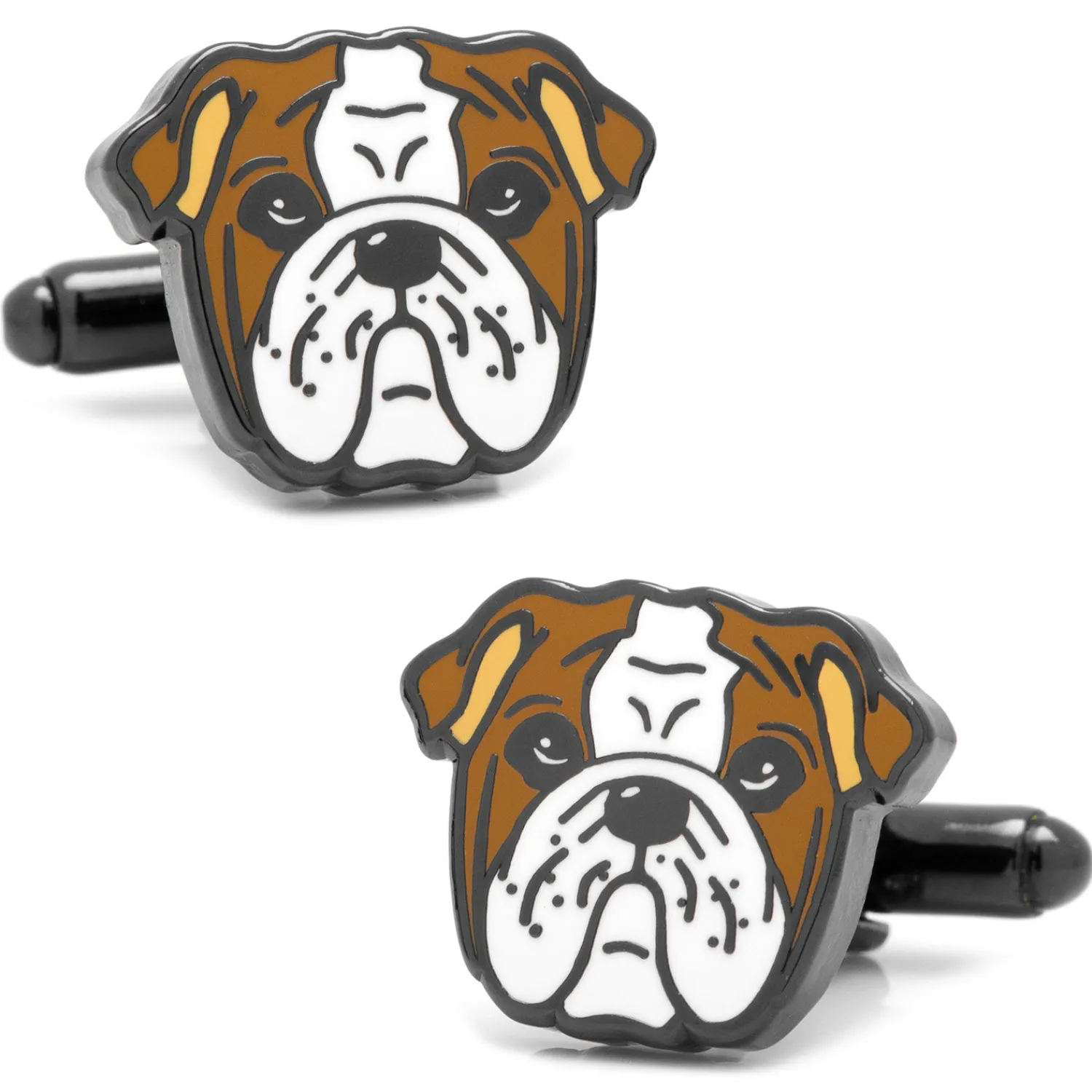 Hot English Bulldog Cufflinks Luxury Cufflinks | Hobbies & Interests Cufflinks