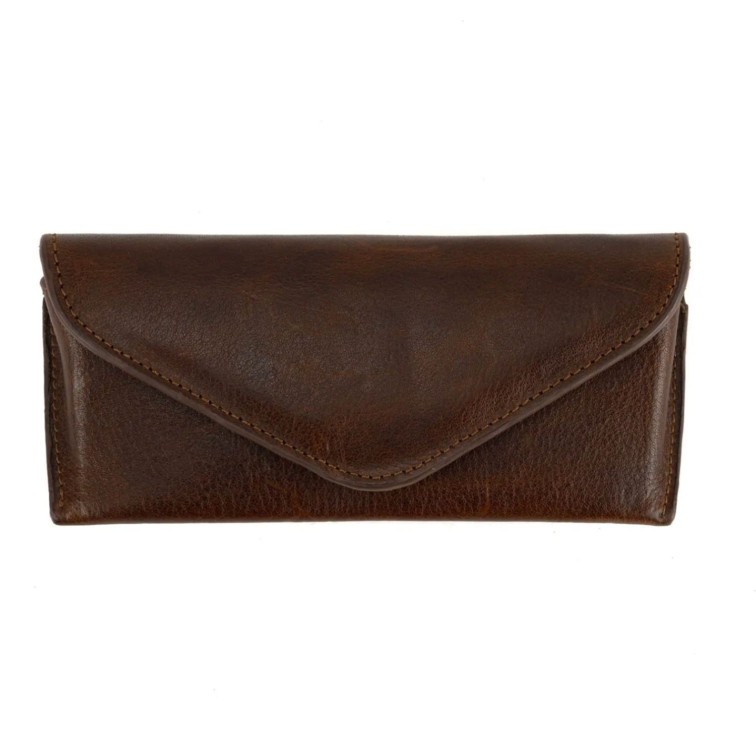 Online Eyeglass Case in Brown Leather Goods