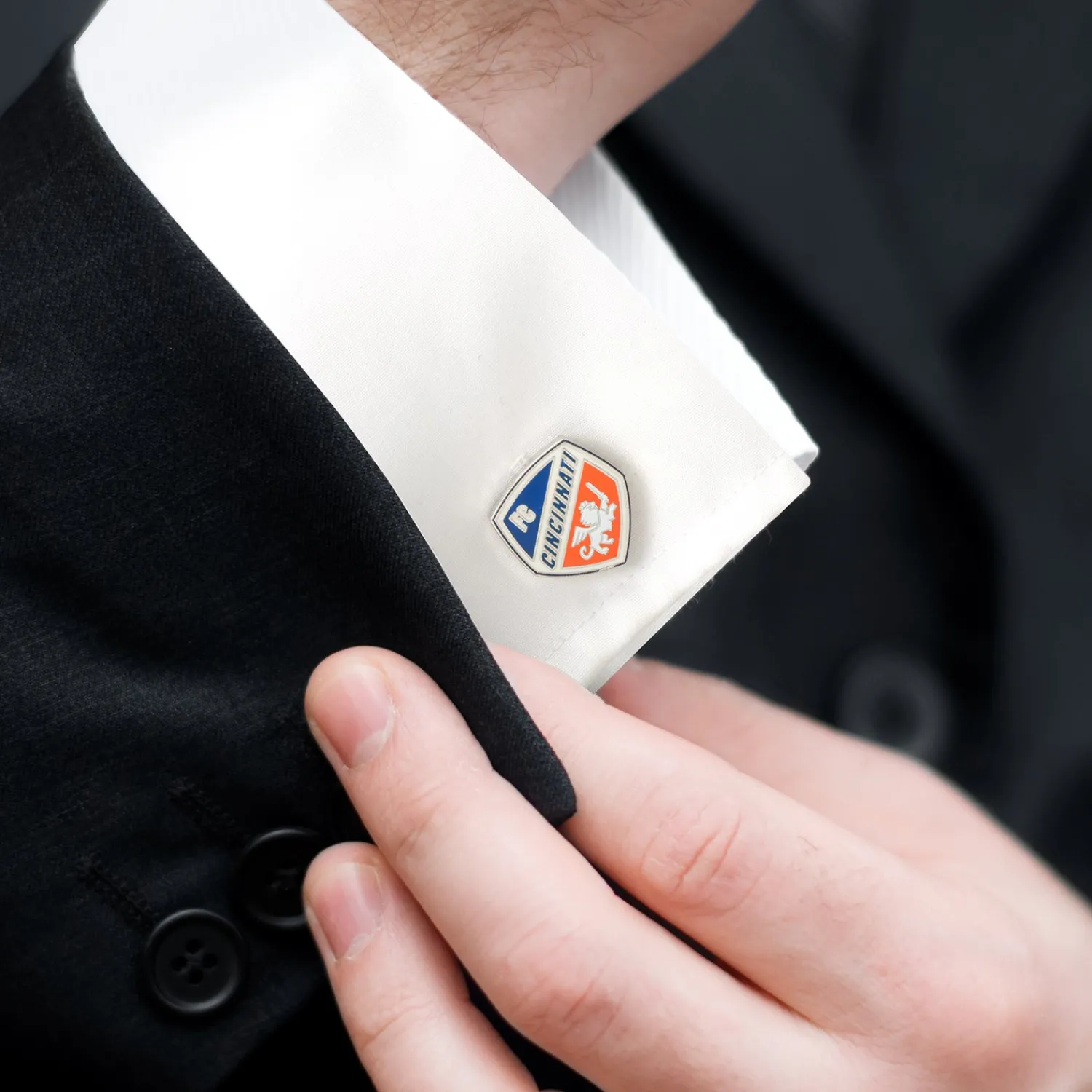 Clearance FC Cincinnati Cufflinks Luxury Cufflinks | Hobbies & Interests Cufflinks