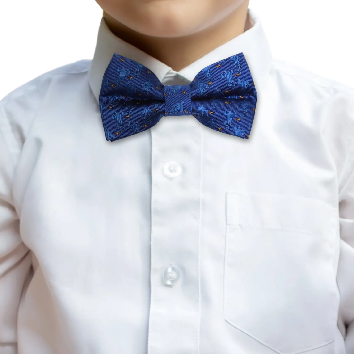 Store Genie Scattered Blue Big Boy's Bow Tie BOY Ties & Bow Ties For Boys | Disney Ties