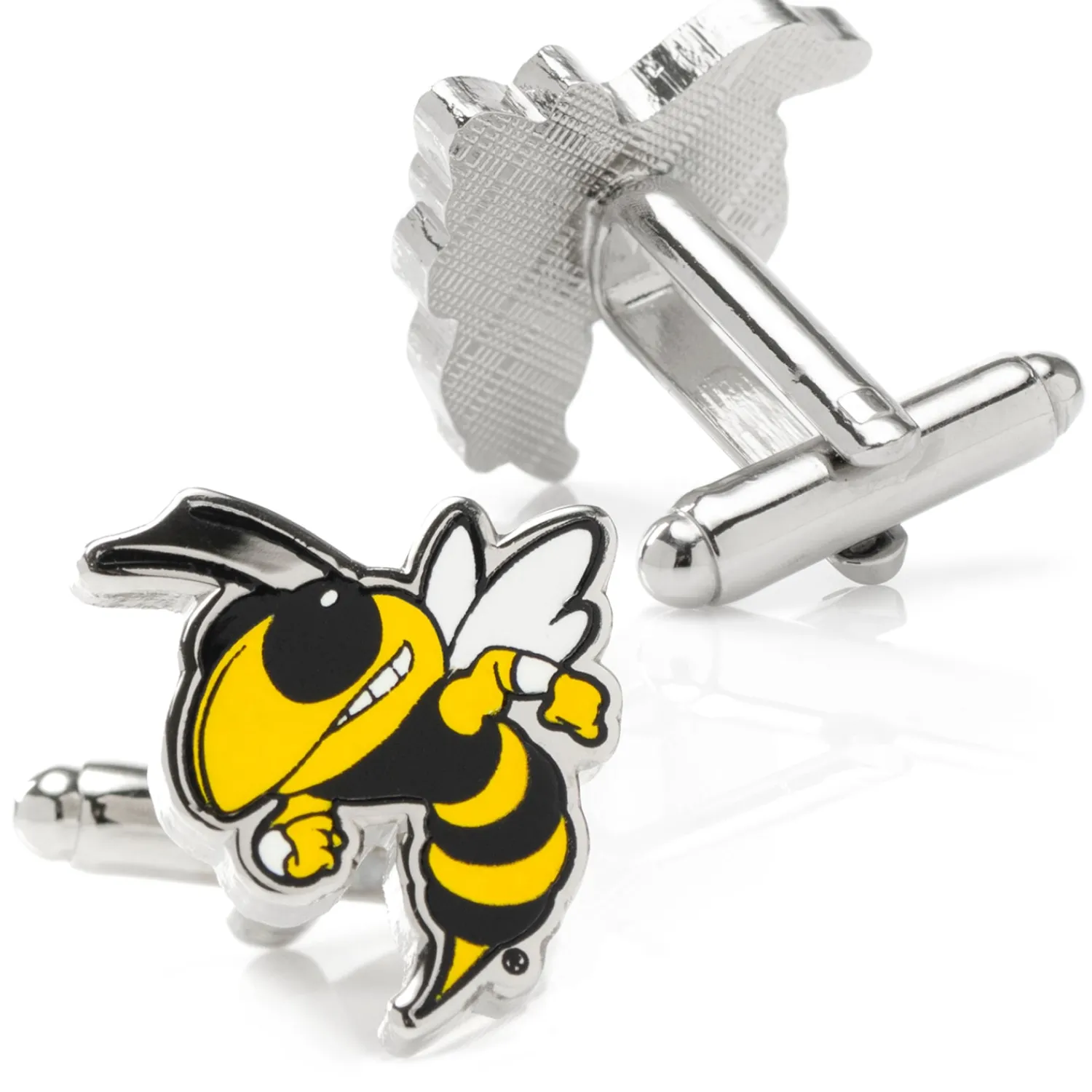 Online Georgia Tech Yellow Jackets Cufflinks Luxury Cufflinks | Sports Cufflinks