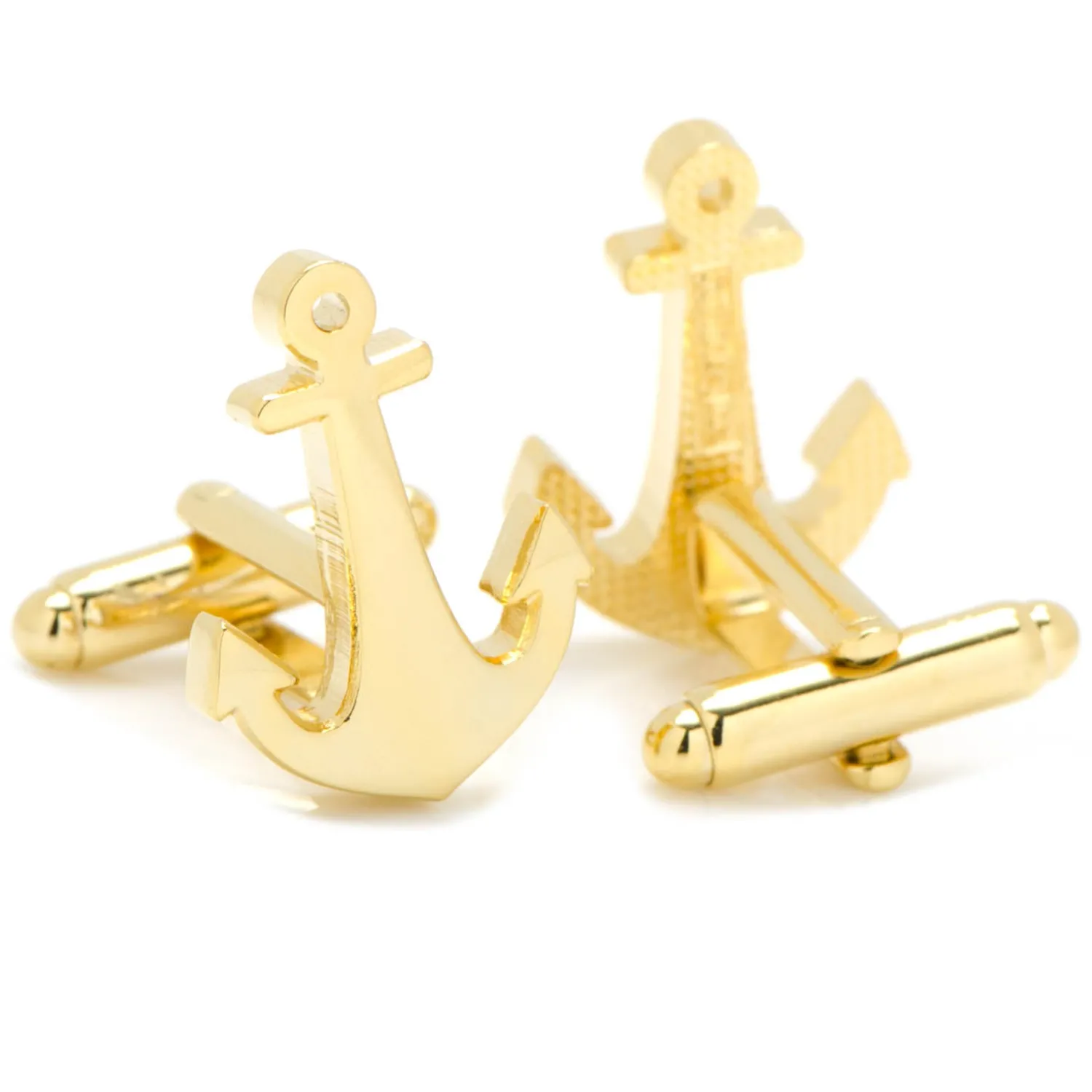 Online Gold Plated Anchor Cufflinks Luxury Cufflinks | Hobbies & Interests Cufflinks