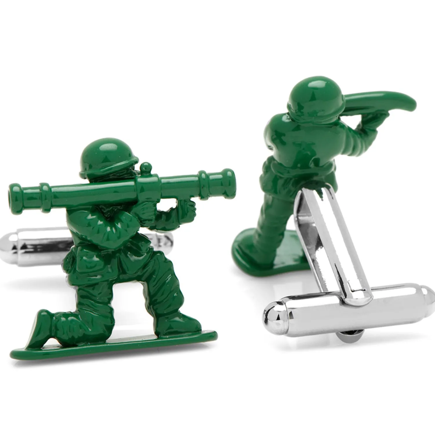 New Green Army Men Cufflinks Luxury Cufflinks | Hobbies & Interests Cufflinks