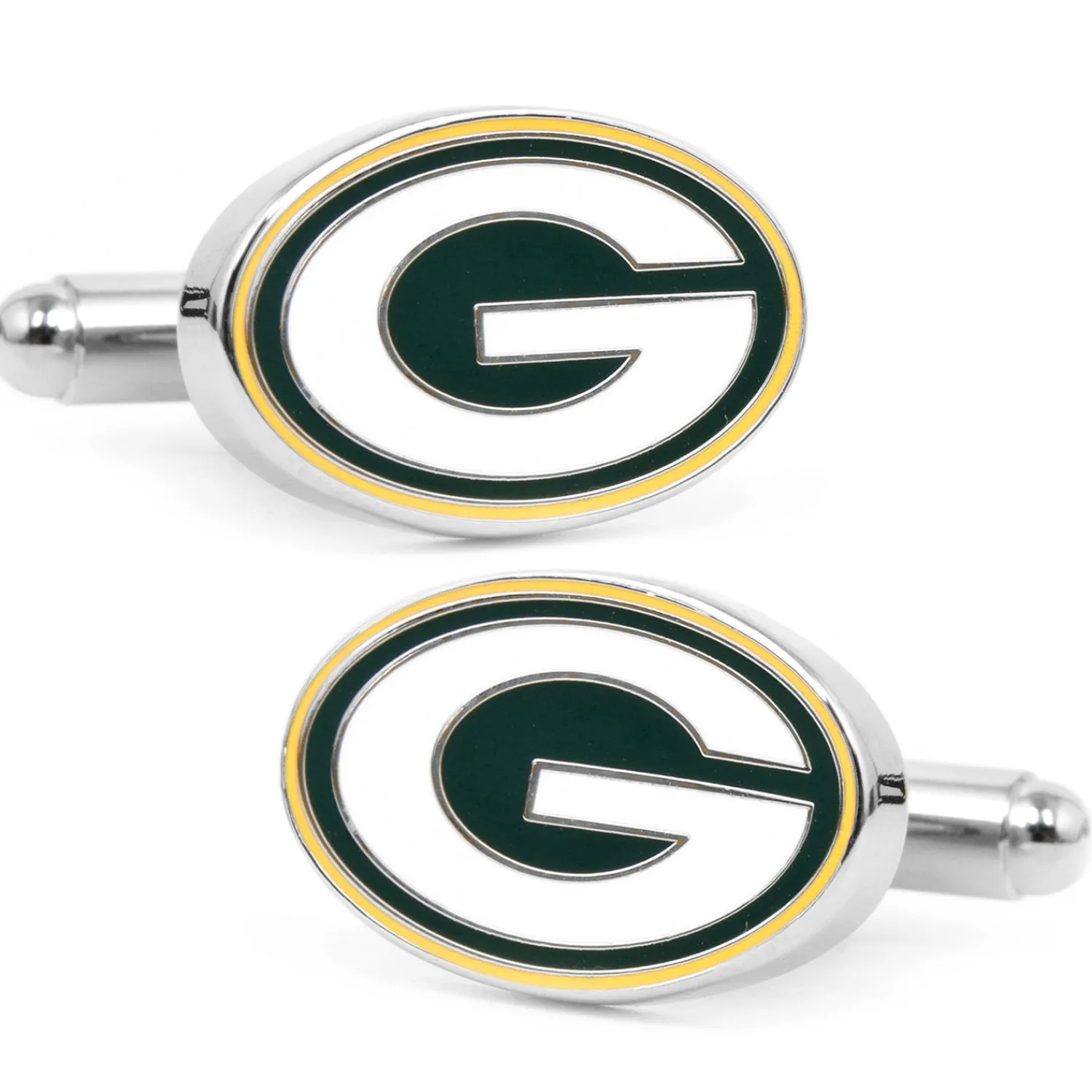 Outlet Green Bay Packers Cufflinks Luxury Cufflinks | Sports Cufflinks