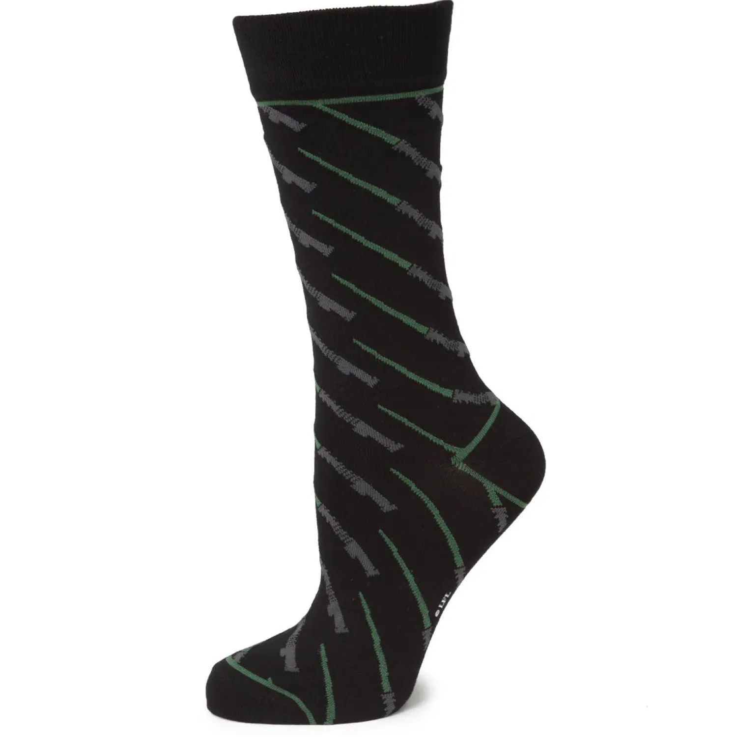 Hot Green Lightsaber Gift Set Socks