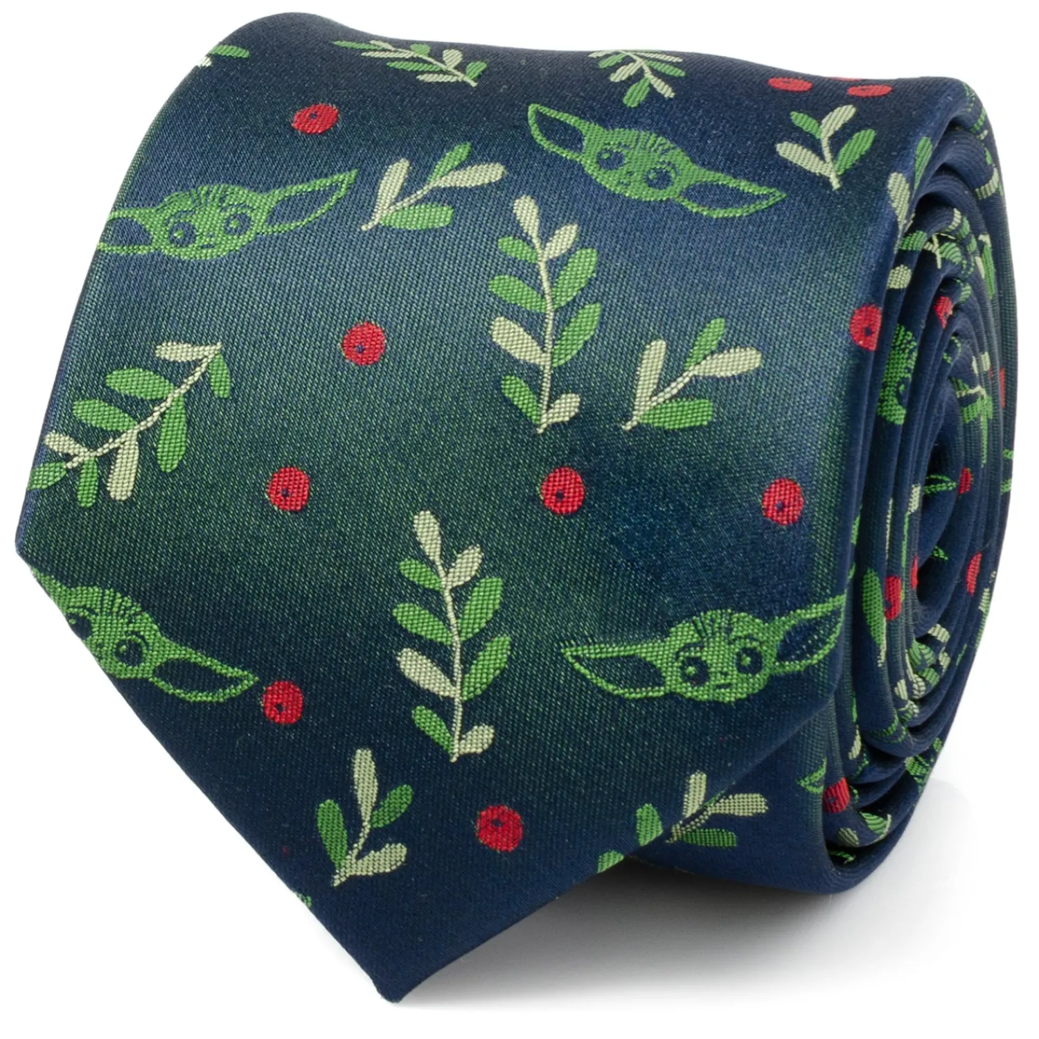 Fashion Grogu Holiday Navy Men's Tie Star Wars Ties | Hobbies & Interests Cufflinks