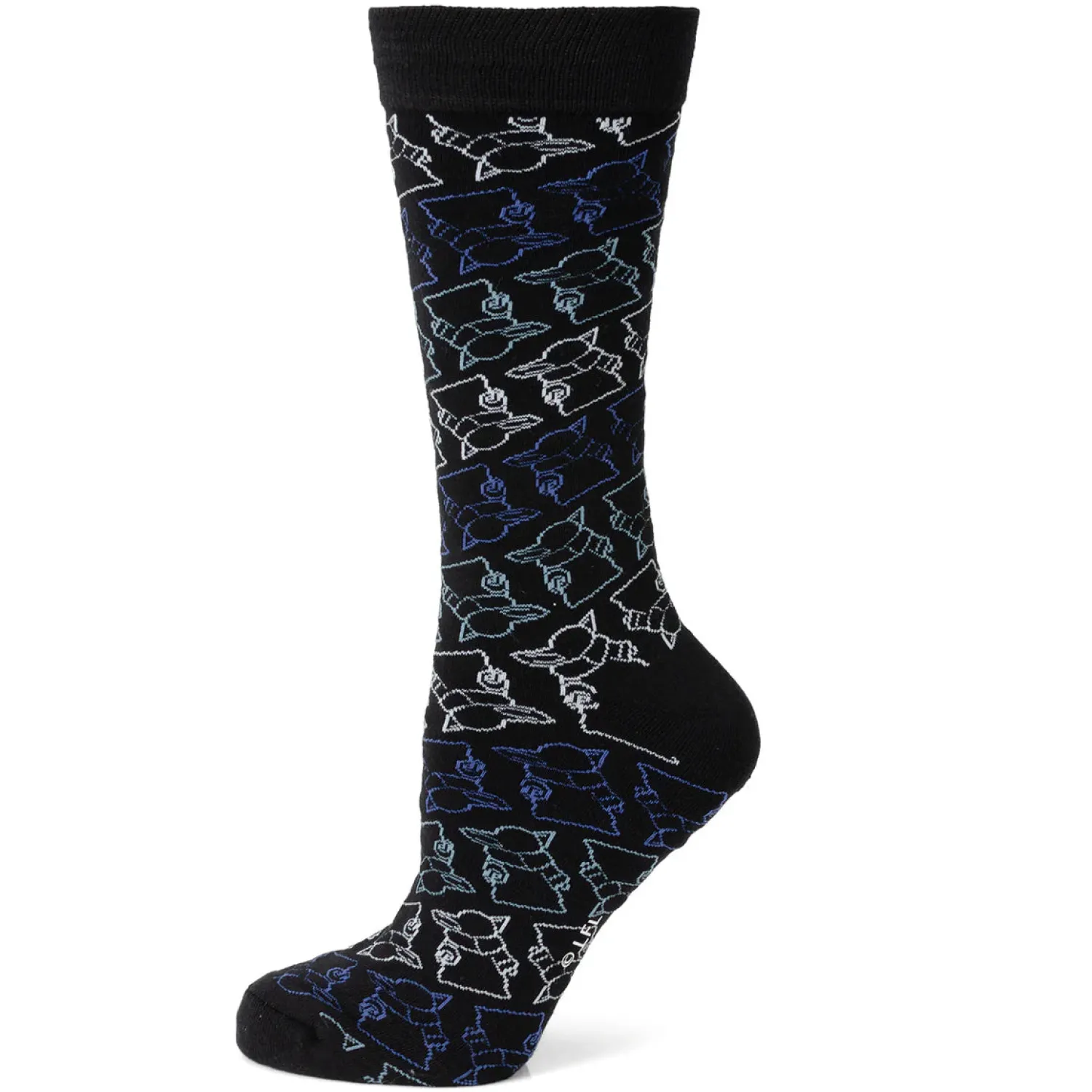 Sale Grogu Outline Black Gift Set Socks