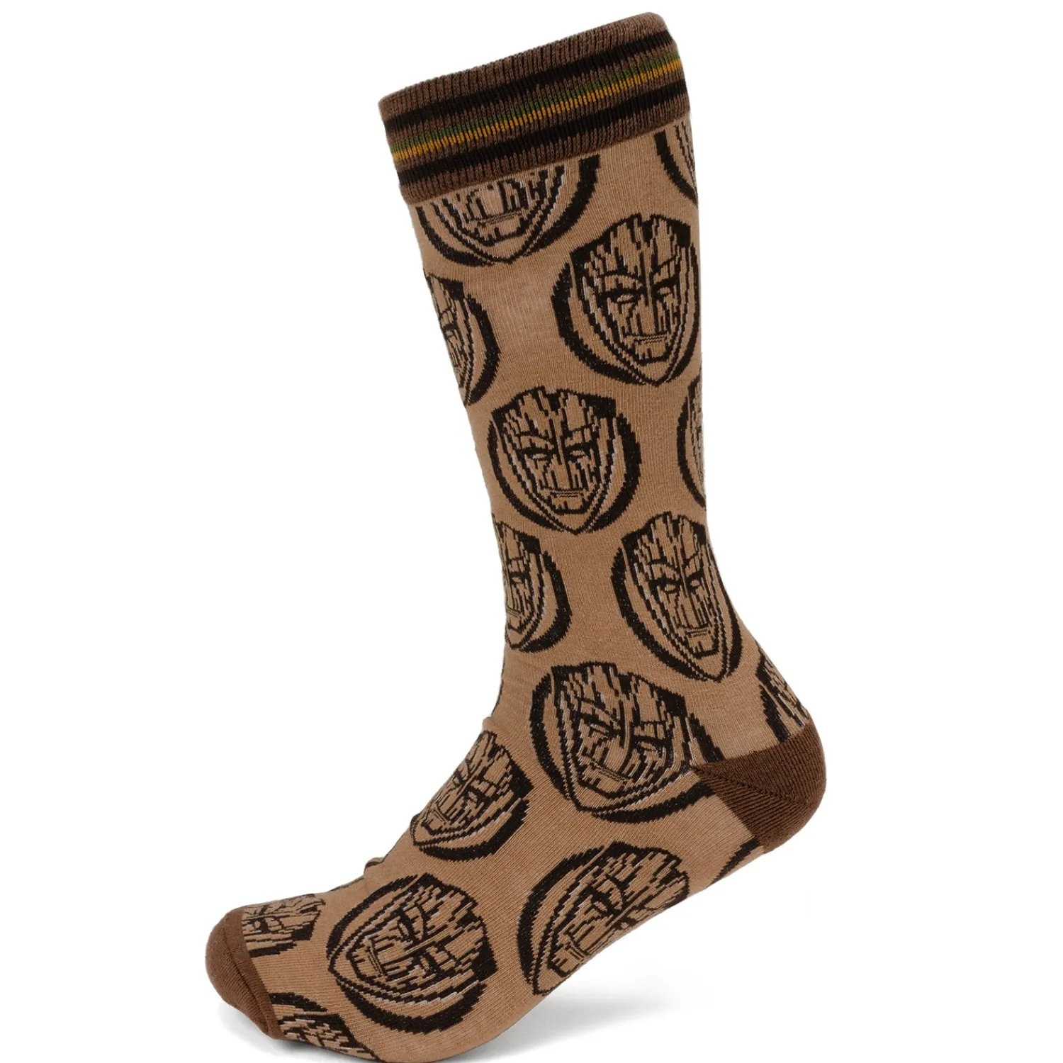 Best Groot Brown Tonal Men's Socks Socks