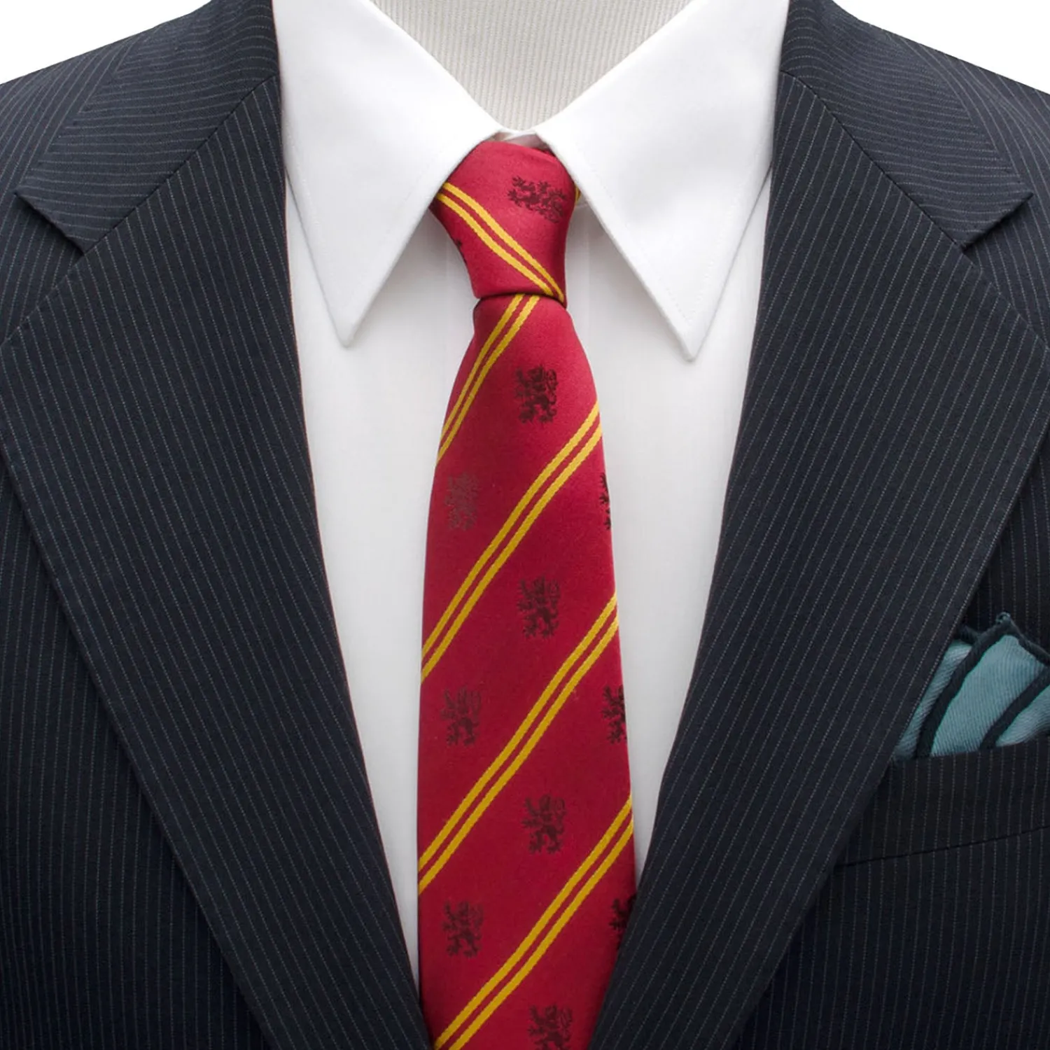 Best Sale Gryffindor Pinstripe Tie Harry Potter Ties