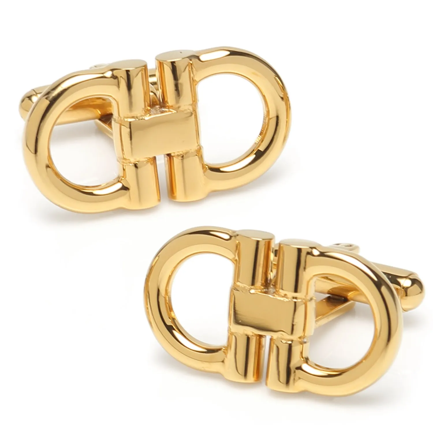 Cheap Horse Bit Gold Stainless Steel Cufflinks Luxury Cufflinks | Hobbies & Interests Cufflinks